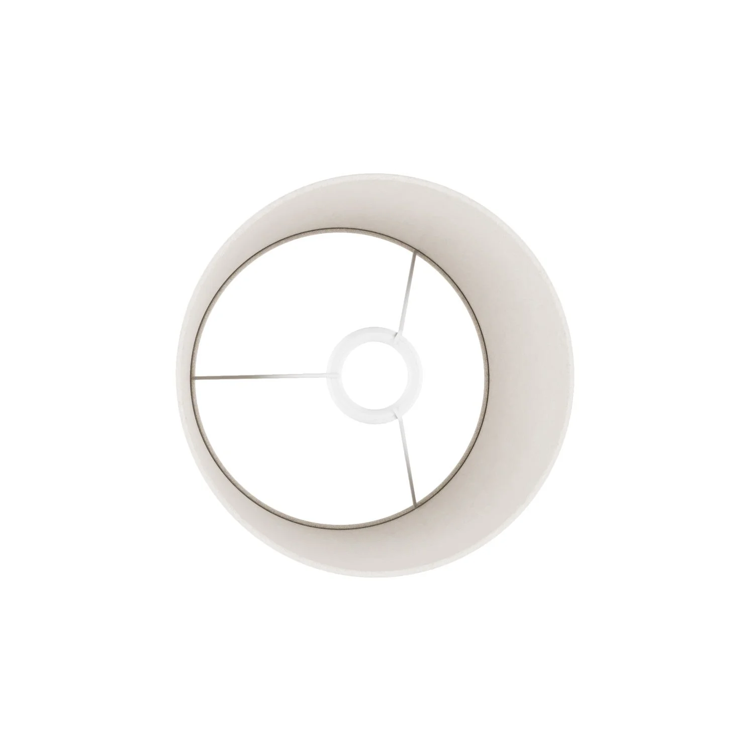 Abat-jour Athena avec douille E27 pour lampe de table ou lampadaire - Made in Italy - Laine Sable - Image 3