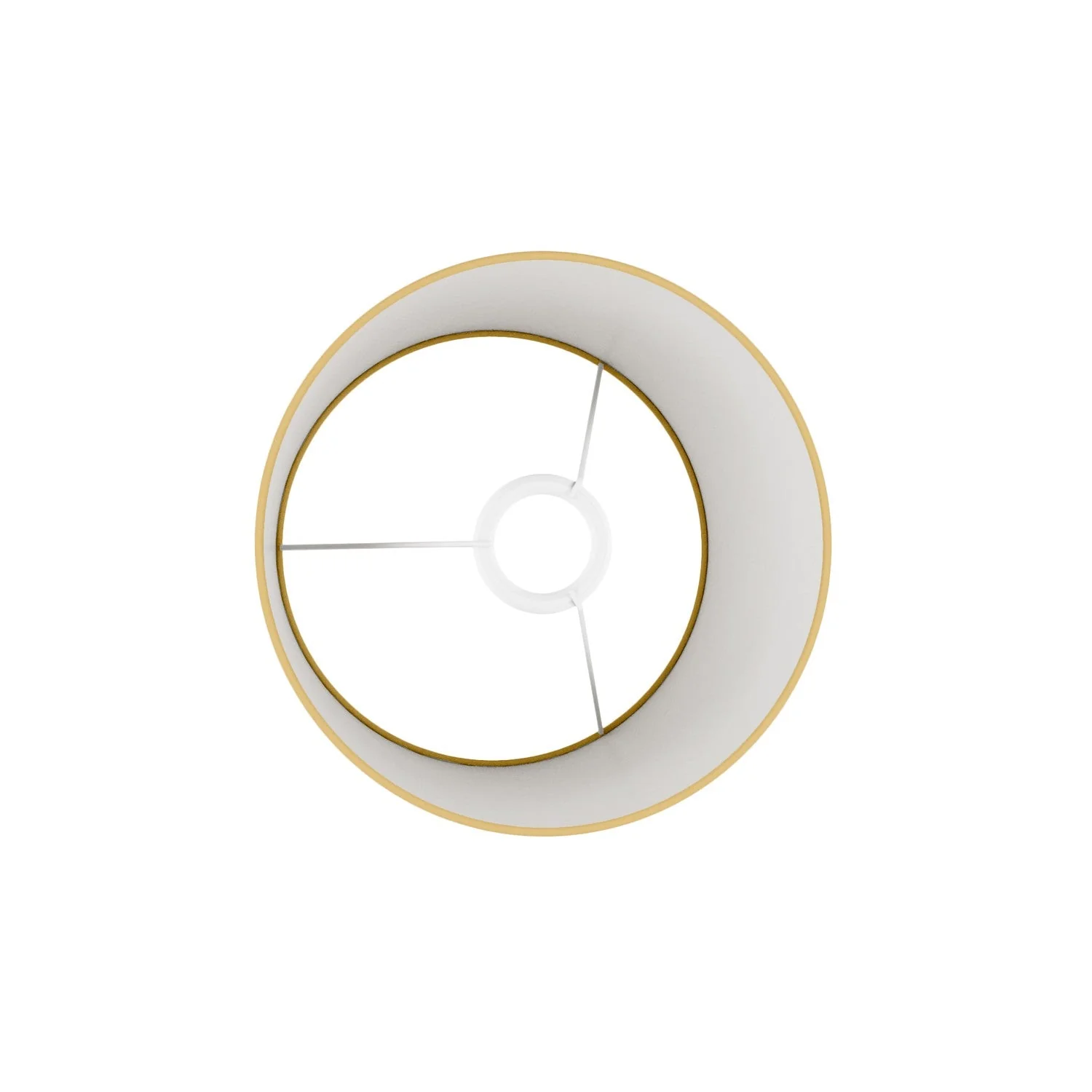 Abat-jour Athena avec douille E27 pour lampe de table ou sur pied - Fabriqué en Italie - Arenal Or - Image 3