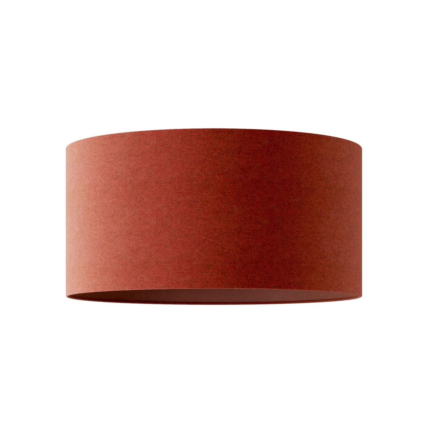 Abat-jour Cylindre XL en tissu avec douille E27 - Fabriqué en Italie - Laine Homard