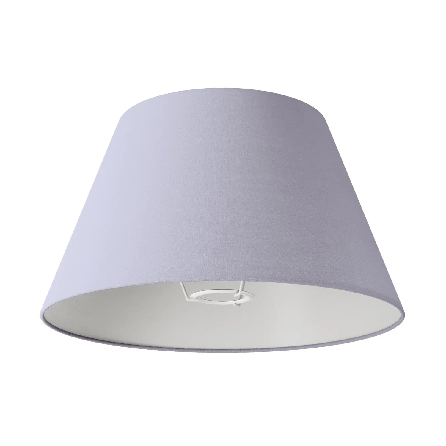 Abat-jour Impero M en tissu pour lampadaire avec douille E27 - Fabriqué en Italie - Teletta Lilas
