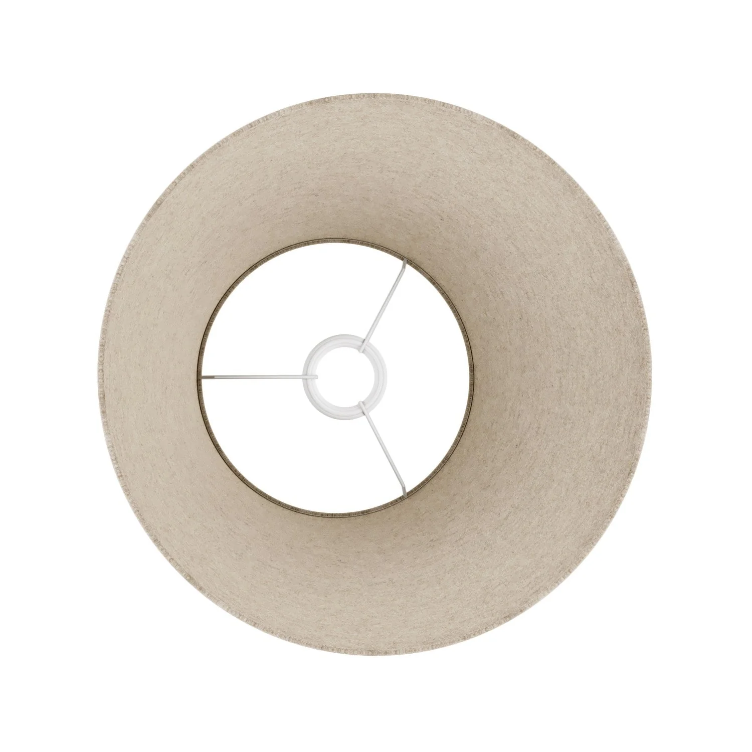 Abat-jour Impero M pour suspension avec douille E27 - Fabriqué en Italie - Laine Beige - Image 3