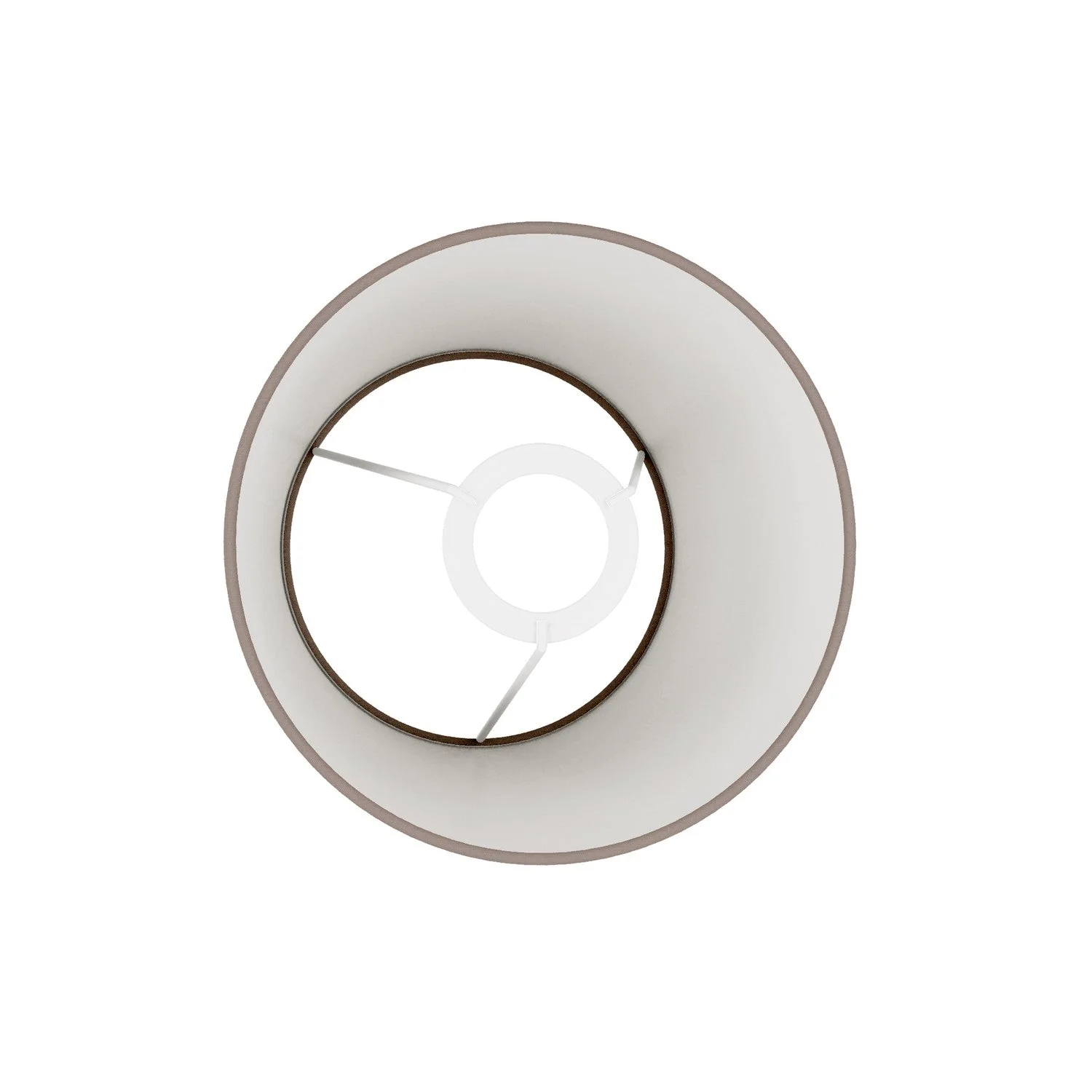 Abat-jour Impero S avec douille E27 pour lampe de table ou applique - Fabriqué en Italie - Arenal Cendre - Image 3