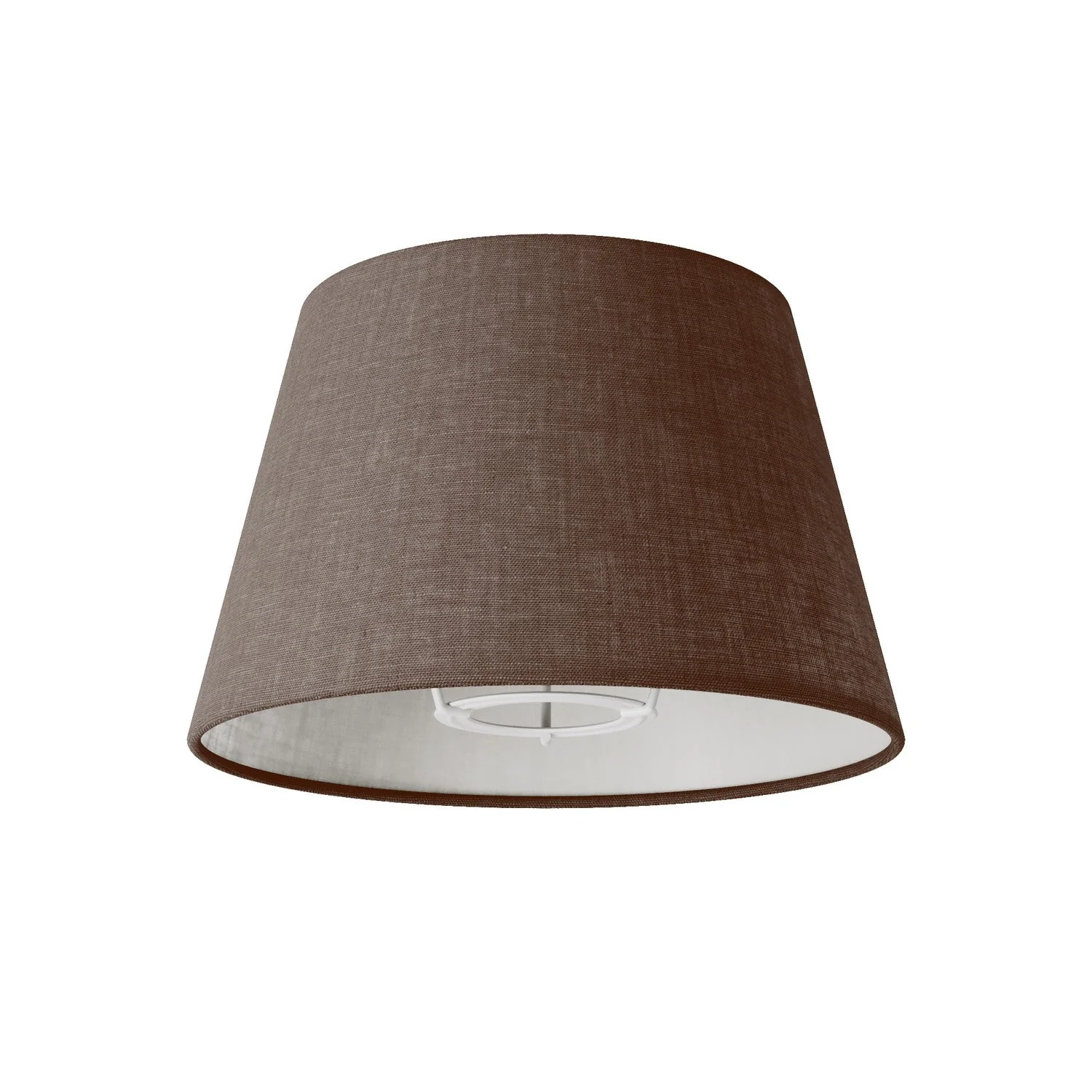 Abat-jour Impero S avec douille E27 pour lampe de table ou applique - Made in Italy - Camelot Marron