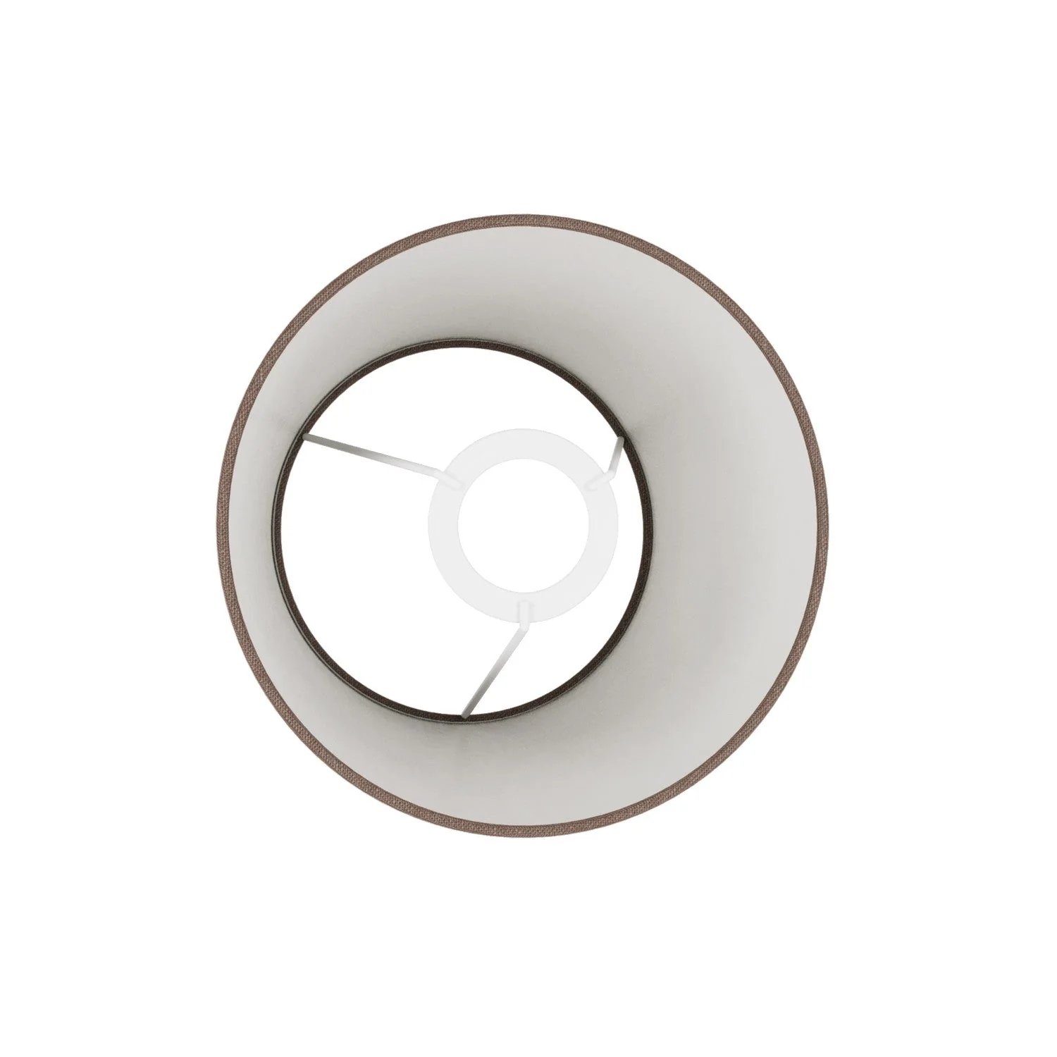 Abat-jour Impero S avec douille E27 pour lampe de table ou applique - Made in Italy - Camelot Marron - Image 3