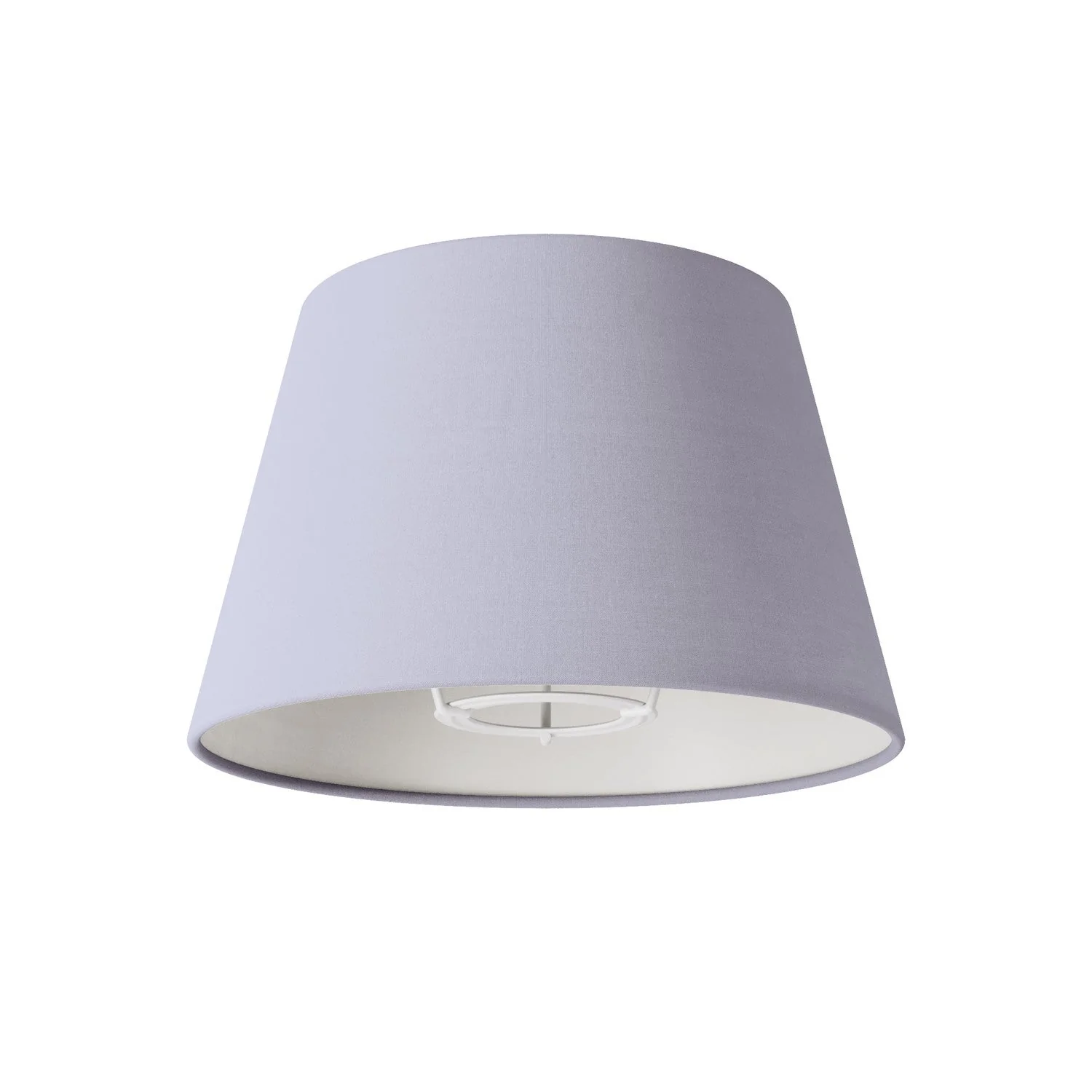 Abat-jour Impero S avec douille E27 pour lampe de table ou applique – Made in Italy – Toile Lilas