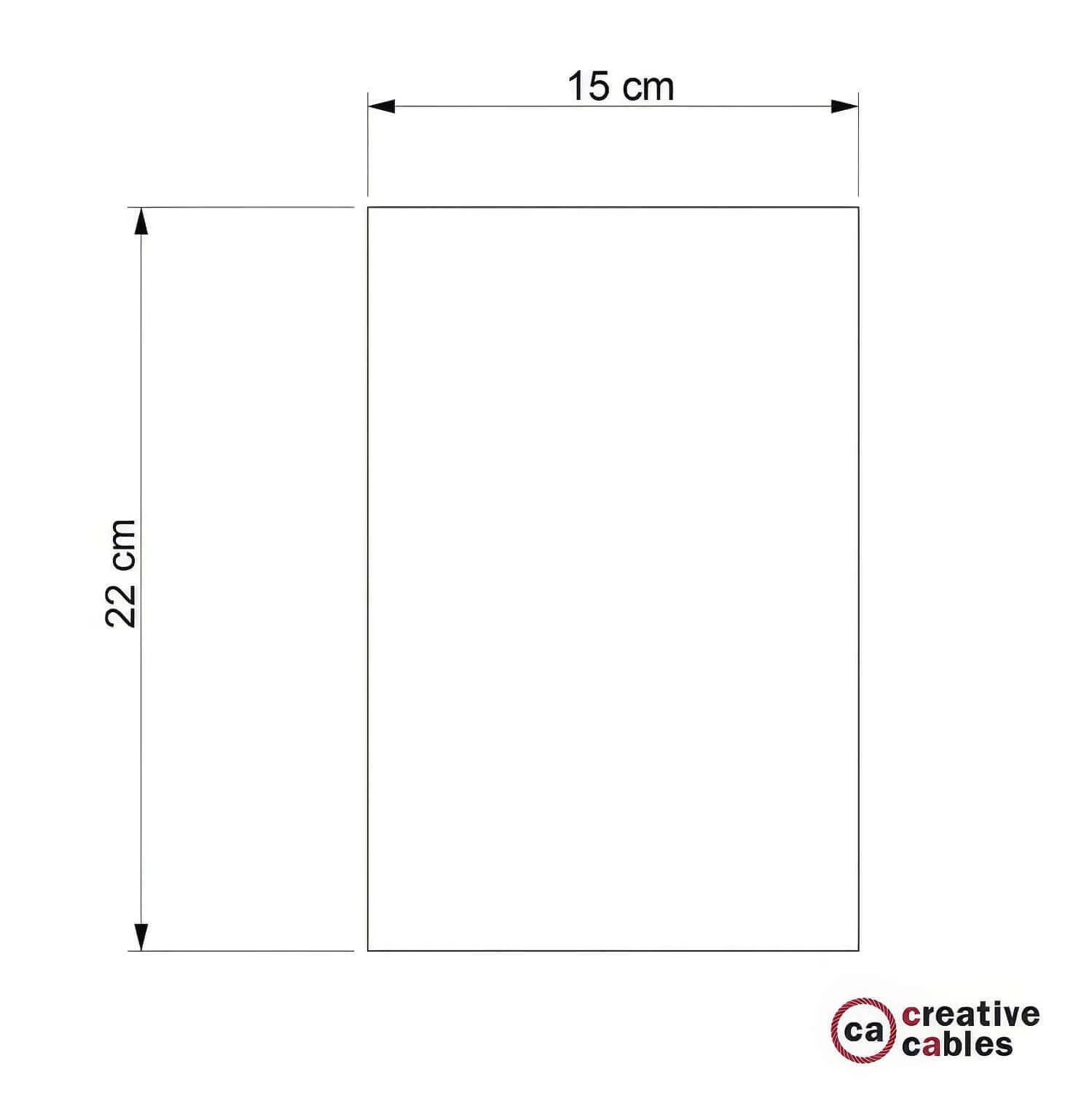 Abat-jour en ciment Cube pour lampe suspendue, complet avec serre-câble et douille E27 - Ciment clair - Image 5