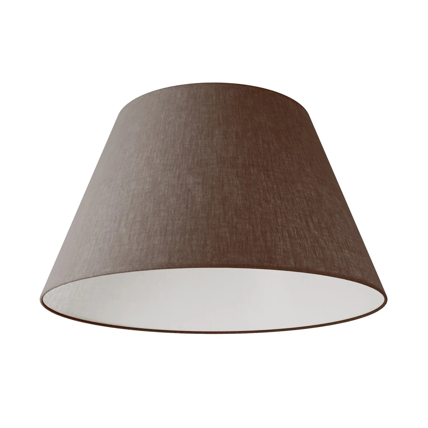 Abat-jour Impero L pour suspension avec douille E27 - Made in Italy - Camelot Marron