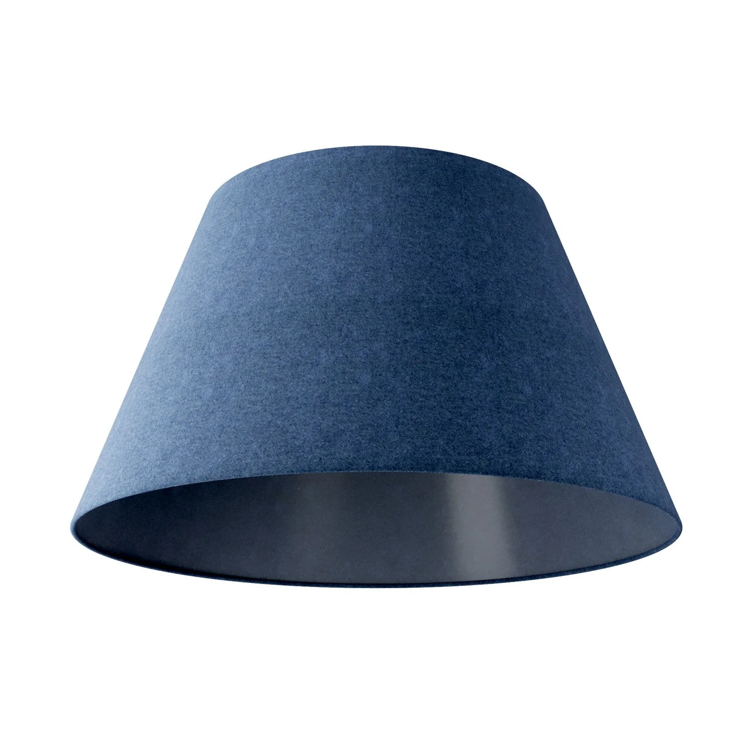 Abat-jour Impero L pour suspension avec douille E27 - Fabriqué en Italie - Laine Bleue