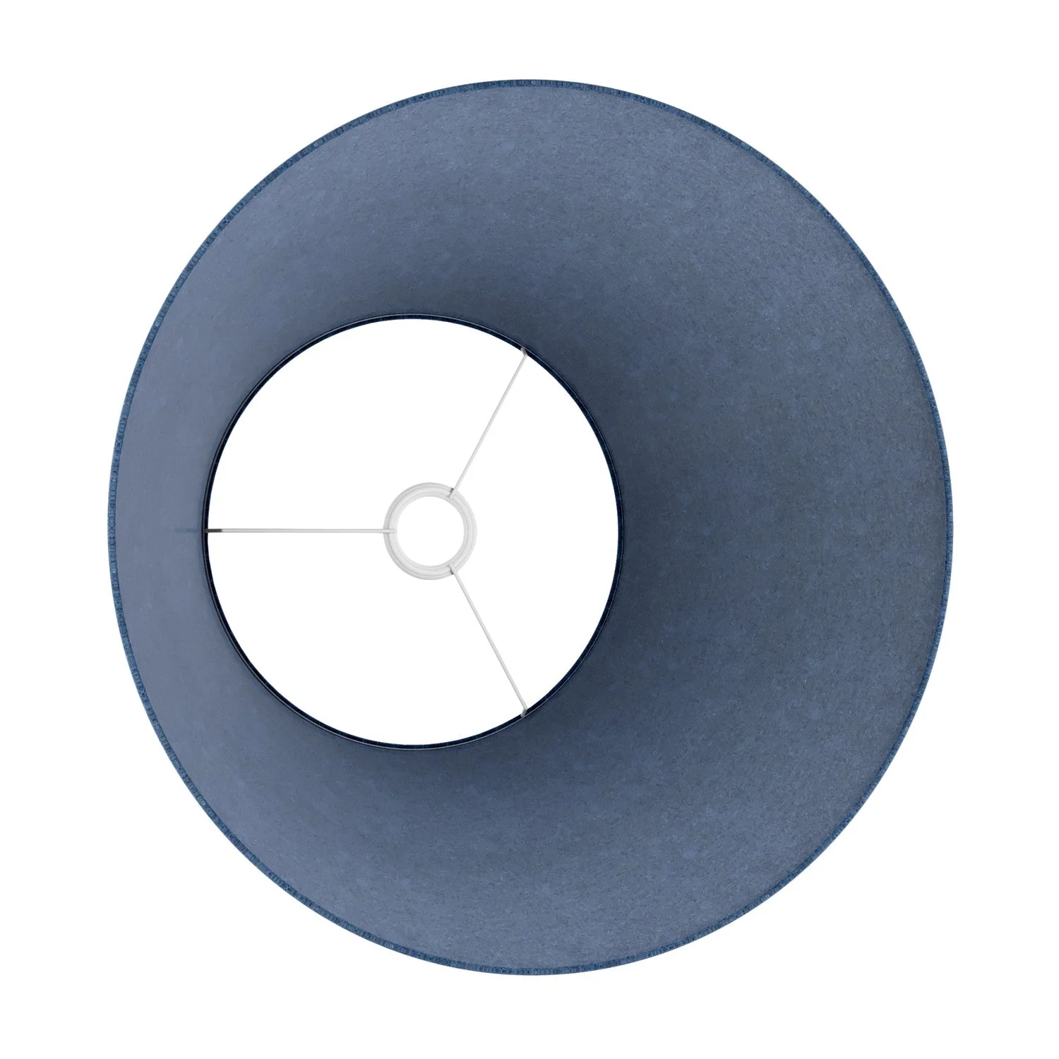 Abat-jour Impero L pour suspension avec douille E27 - Fabriqué en Italie - Laine Bleue - Image 3