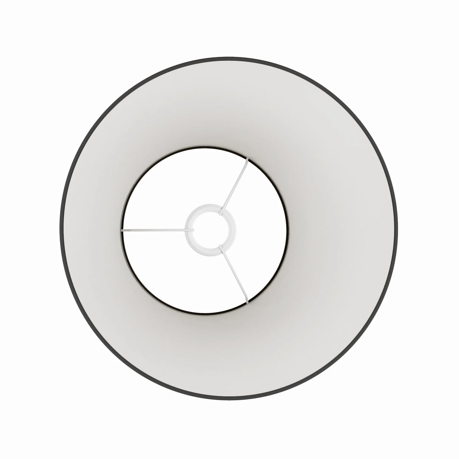 Abat-jour Empire M pour suspension avec douille E27 – Made in Italy – Toile Anthracite - Image 3
