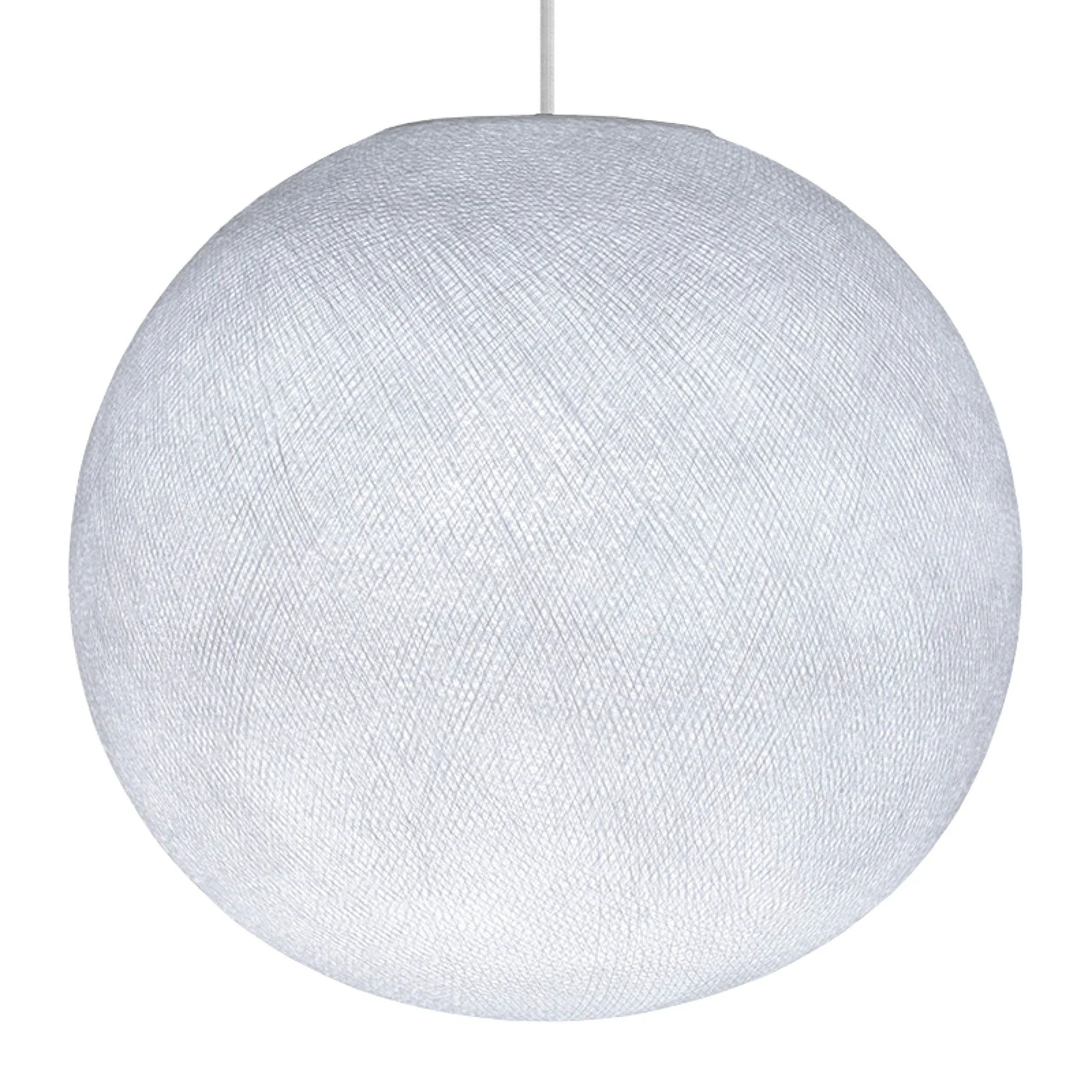 Abat-jour Sfera Light en fil fait main - Polyester blanc - Image 2
