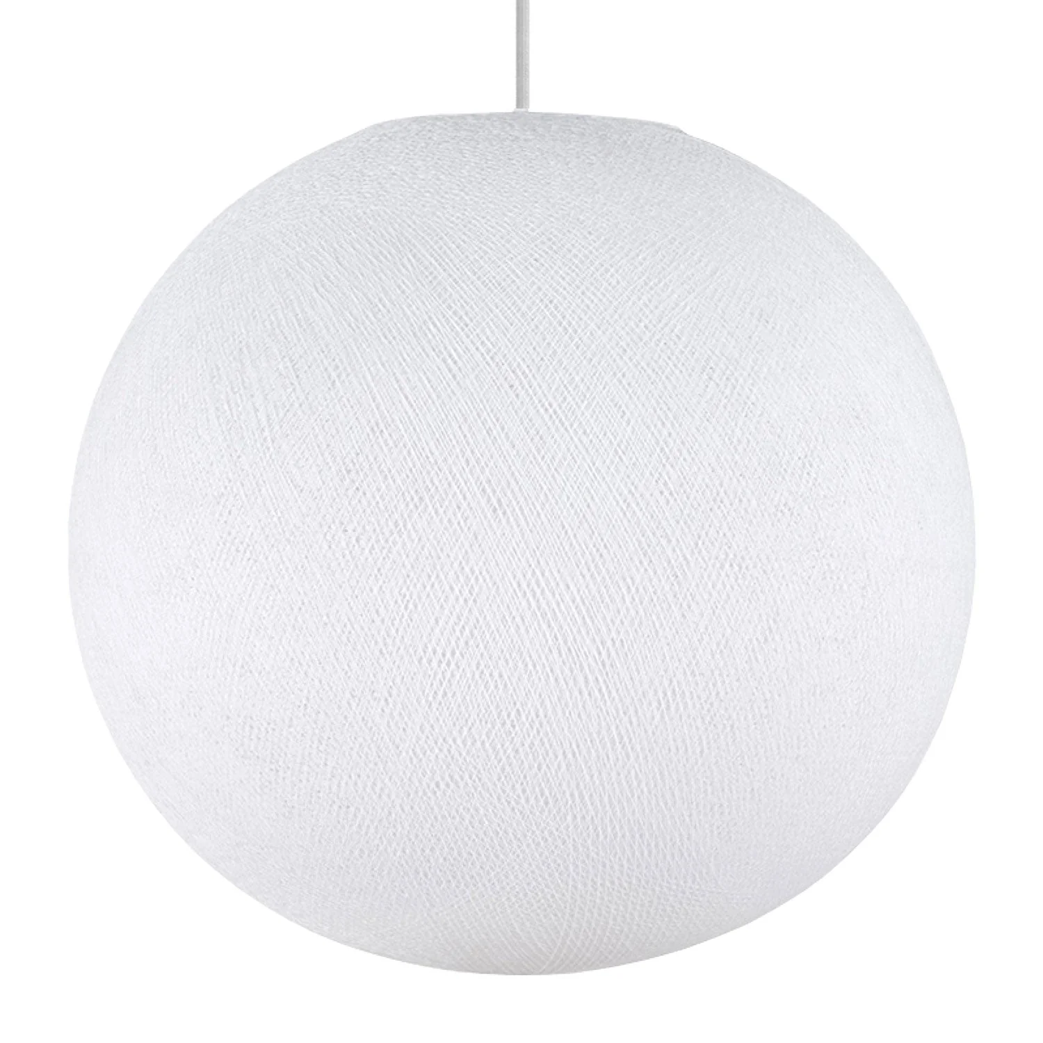 Abat-jour Sfera Light en fil fait main - Polyester blanc - Image 6