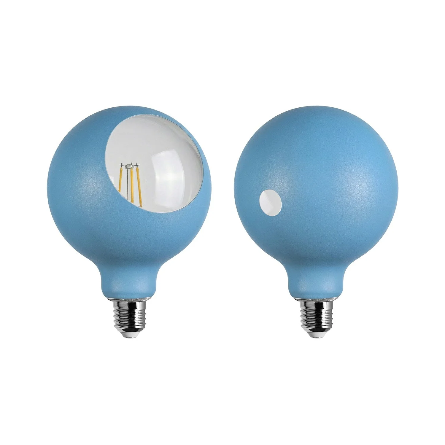 Ampoule LED Camo G125 4,8W 806Lm E27 2700K Dimmable - Bleu - Image 2