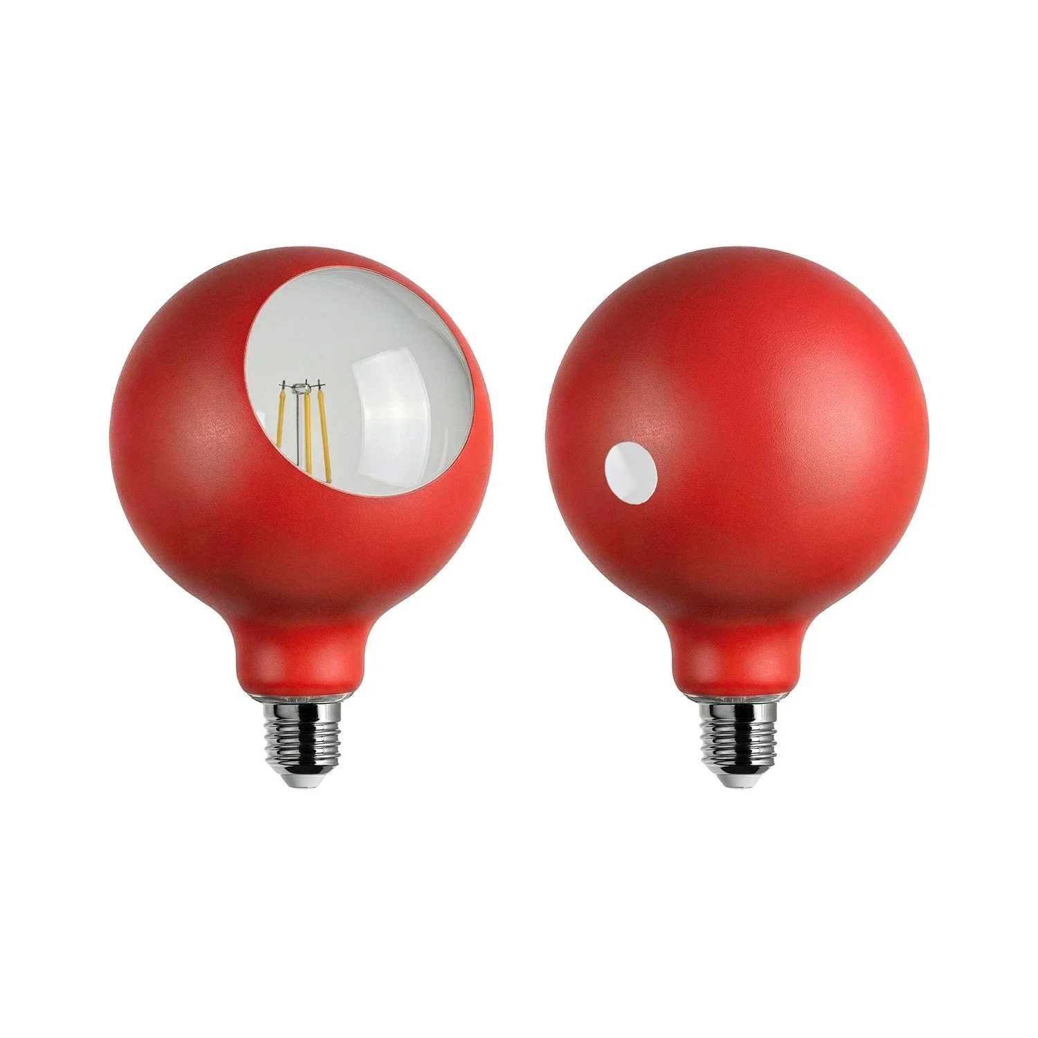 Ampoule LED Camo G125 4,8W 806Lm E27 2700K Variable - Rouge - Image 2