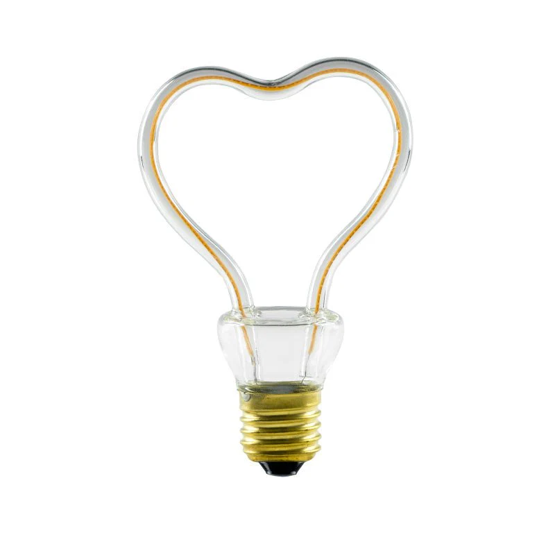 Ampoule LED Claire Cœur 8W 330Lm E26 2200K Variable - The Heart