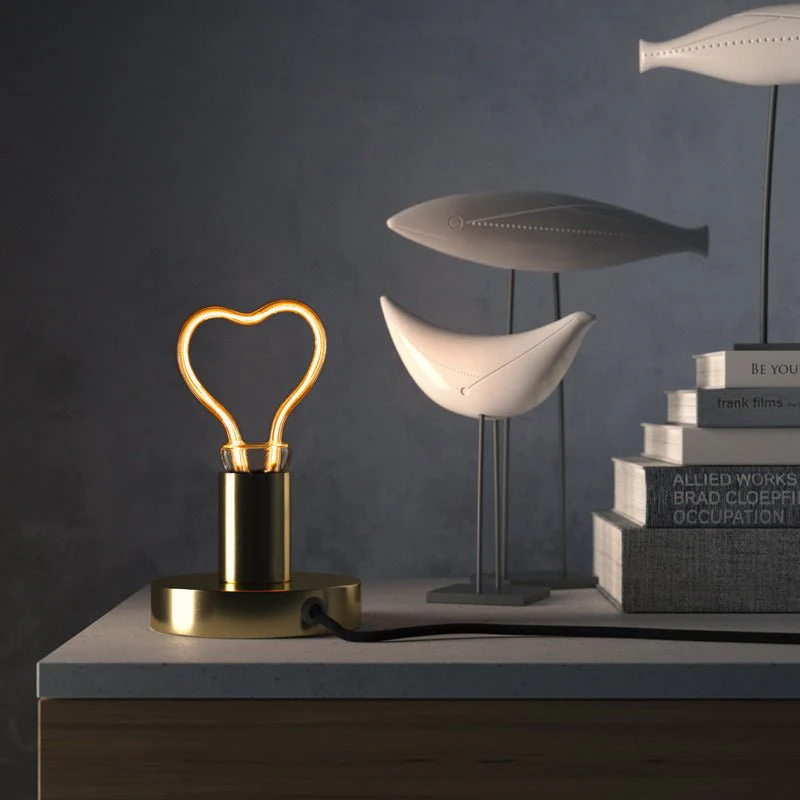 Ampoule LED Claire Cœur 8W 330Lm E26 2200K Variable - The Heart - Image 2