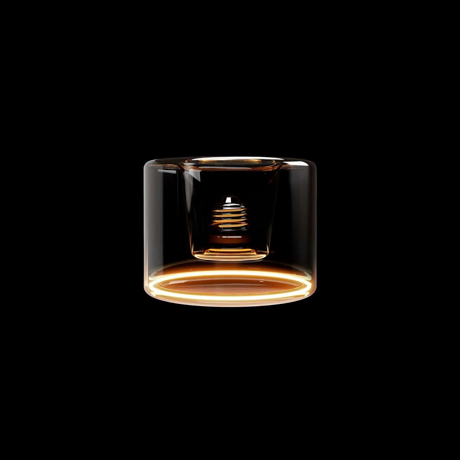 Ampoule LED Smoky Ghost Line Recessed Donut 120x90 6W 380Lm E27 1900K Dimmable - G13 - Image 2