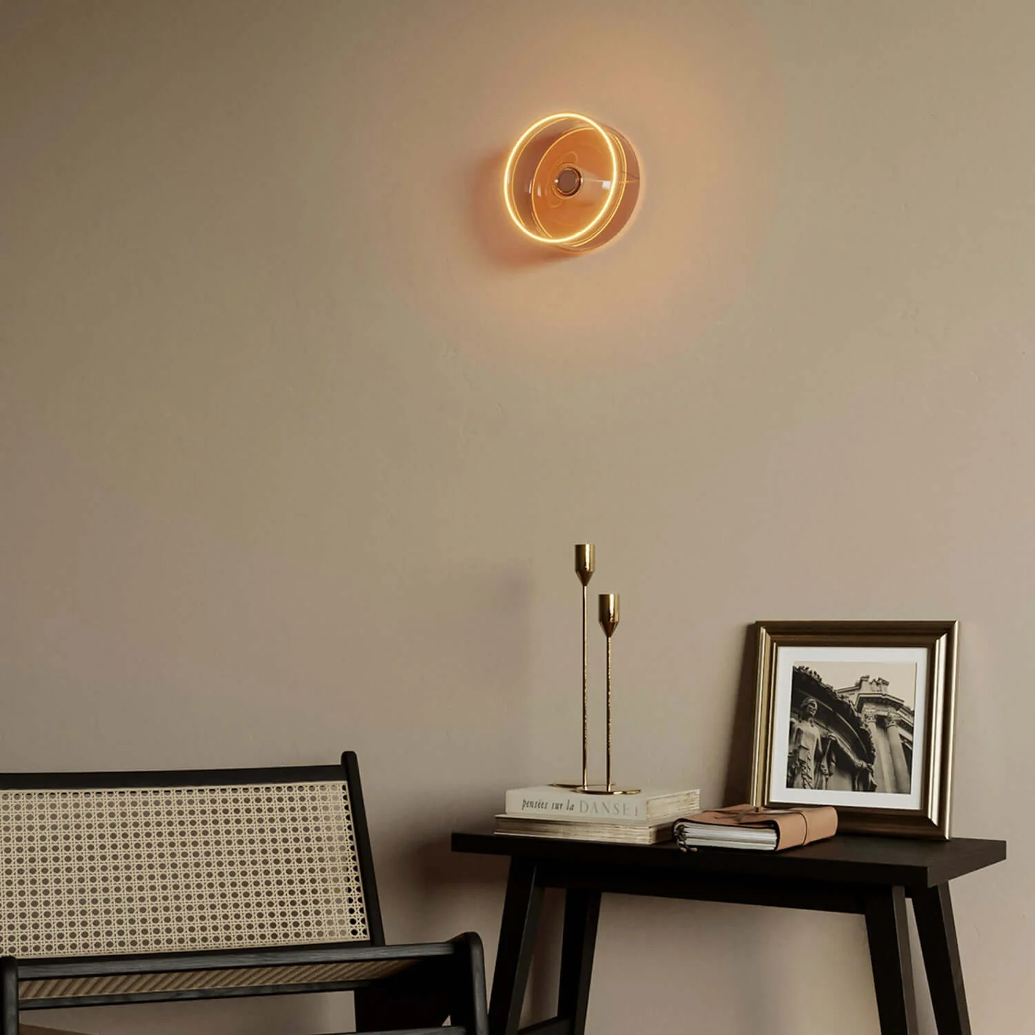 Ampoule LED Smoky Ghost Line Recessed Donut 195x83 6W 380Lm E27 1900K Dimmable - G12 - Image 3