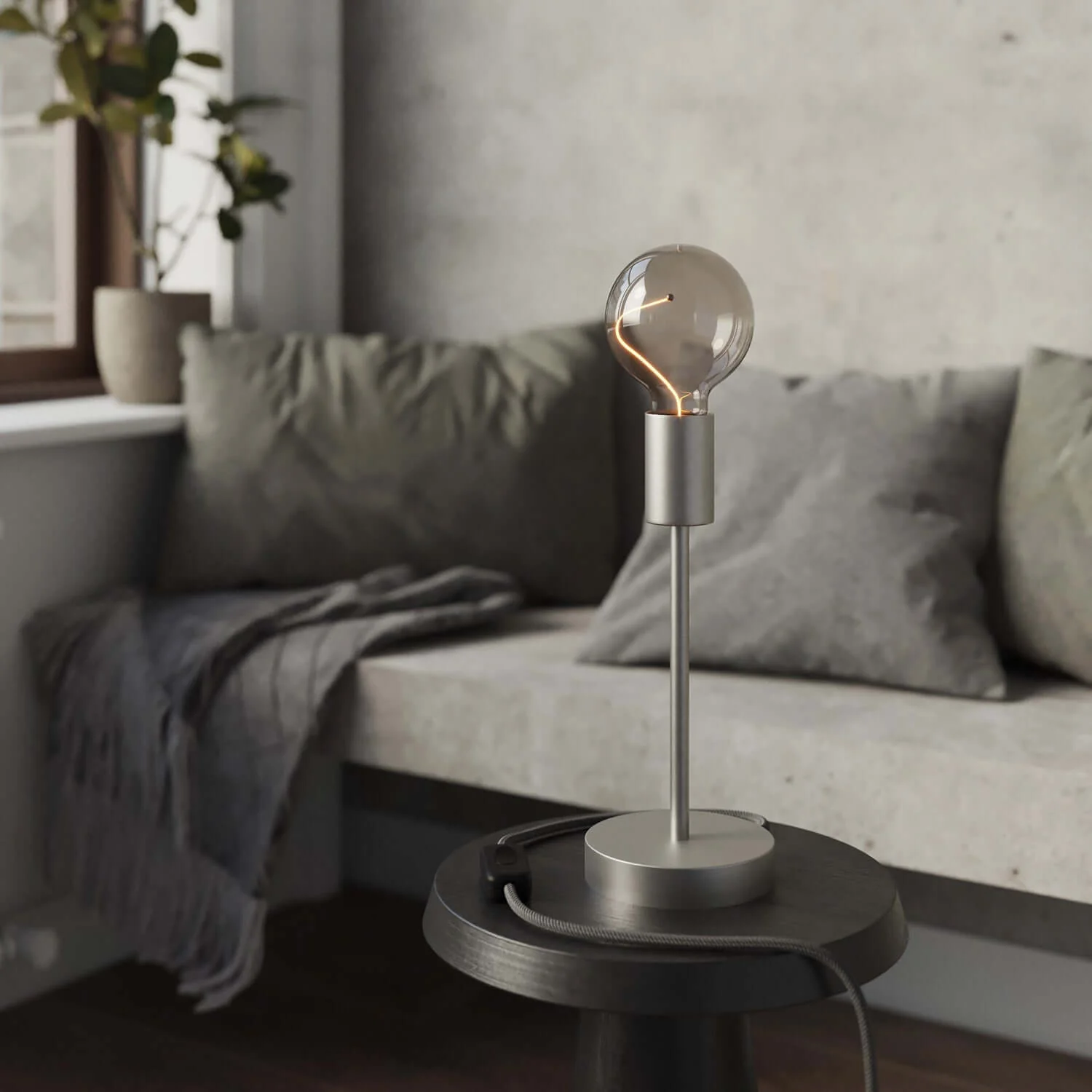 Ampoule LED Smoky Magnetic Deco Line Globe G95 2,2W 60Lm E27 1800K - F04 - Image 4