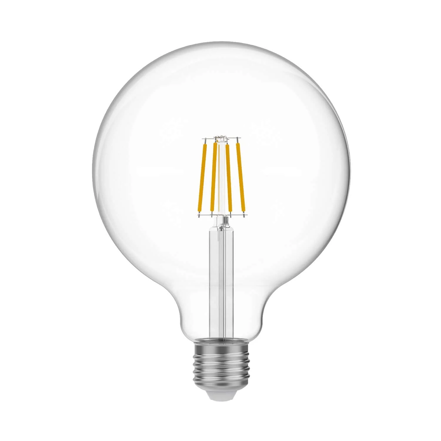 Ampoule LED Transparente Globe G125 4W 470Lm E27 2700K - E05