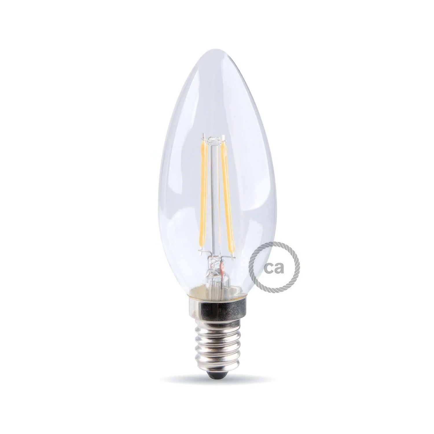 Ampoule LED transparente Olive 4,5W 470Lm E14 2700K