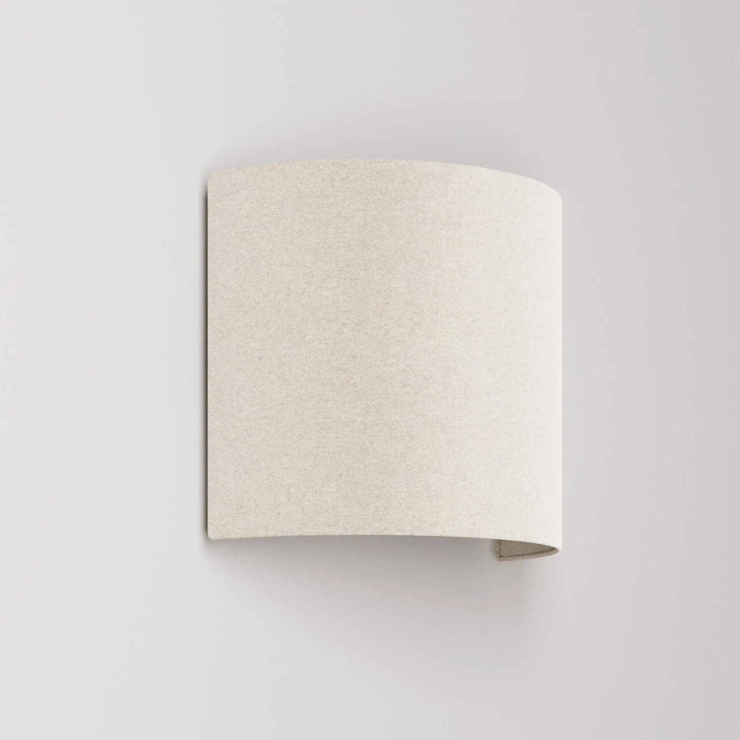 Applique Ventola avec abat-jour en tissu - Fabriqué en Italie - Laine Sable