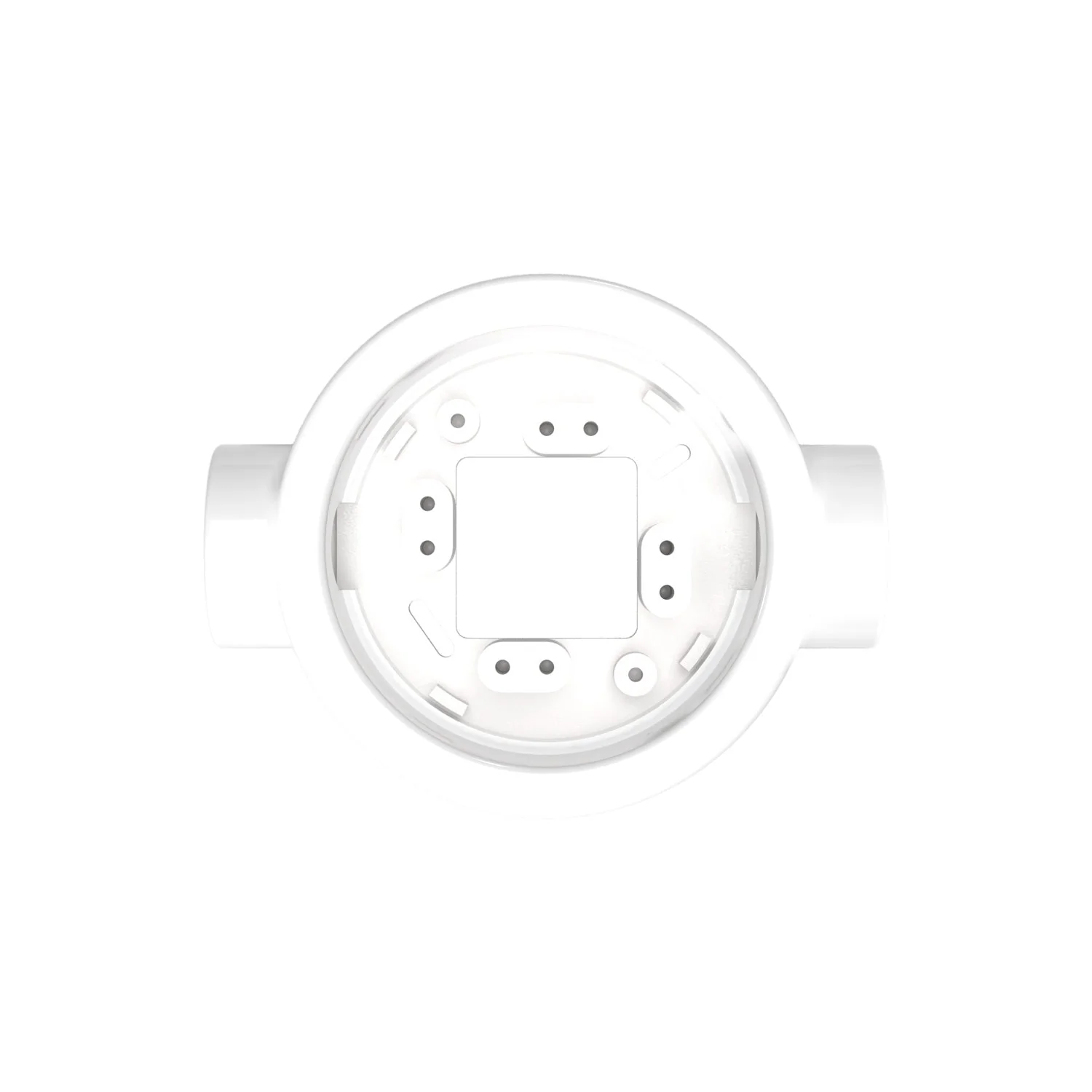 Socle en porcelaine blanche pour prise électrique et interrupteur/va-et-vient compatible avec Creative-Tubes - de 1 à 4 sorties - Image 16