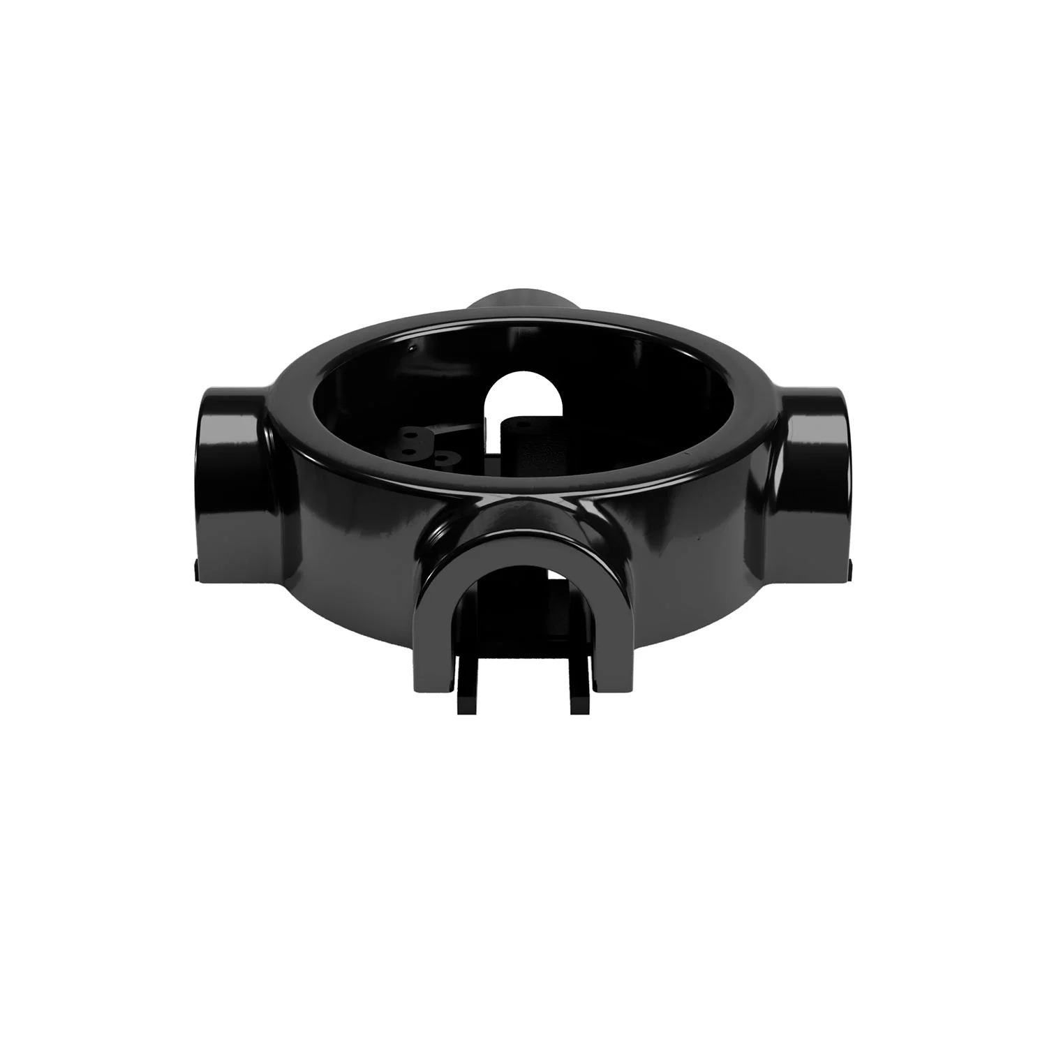 Base en porcelaine noire pour prise électrique et interrupteur/déviateur compatible avec Creative-Tubes - de 1 à 4 sorties - Image 29