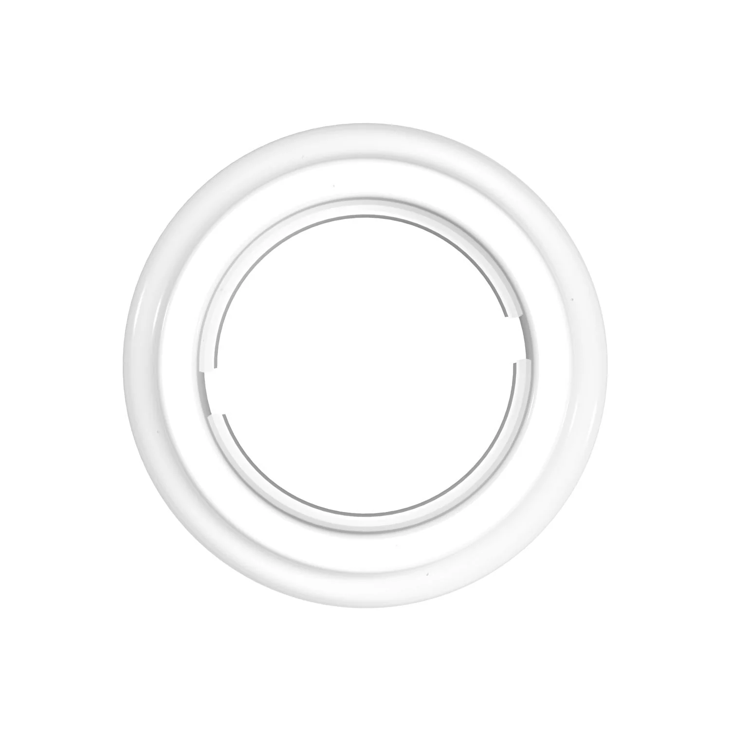 Socle en porcelaine pour prise électrique et pour interrupteur/déviateur - Blanc - Image 2