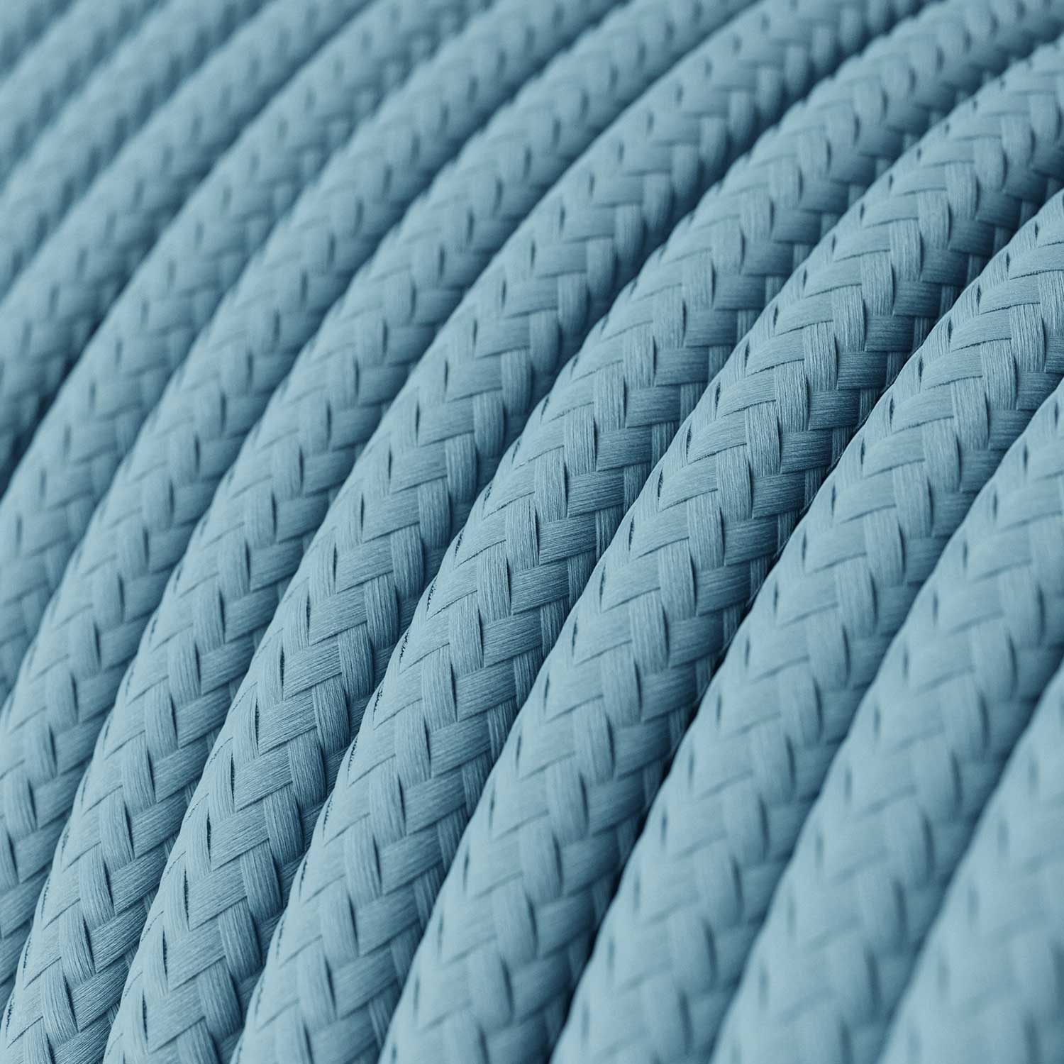 Câble électrique coloré Bleu Bébé - L’Original Creative Cables, pour lampes aux tons pastel - RM17 - Image 2