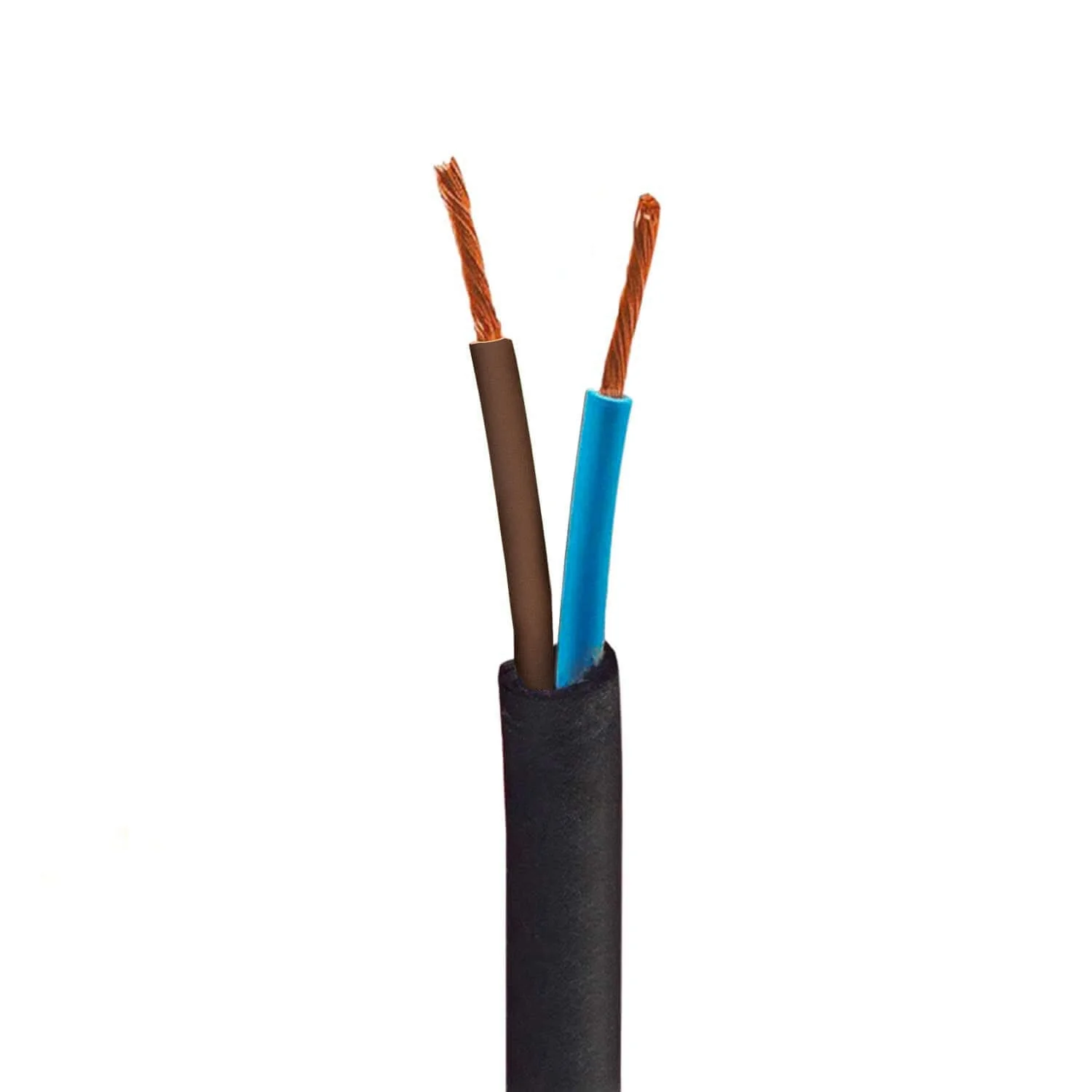 Câble électrique résistant aux UV pour extérieur rond gainé de coton Vert Pixel Bronte SX08 - compatible avec Eiva Outdoor IP65 - Image 5