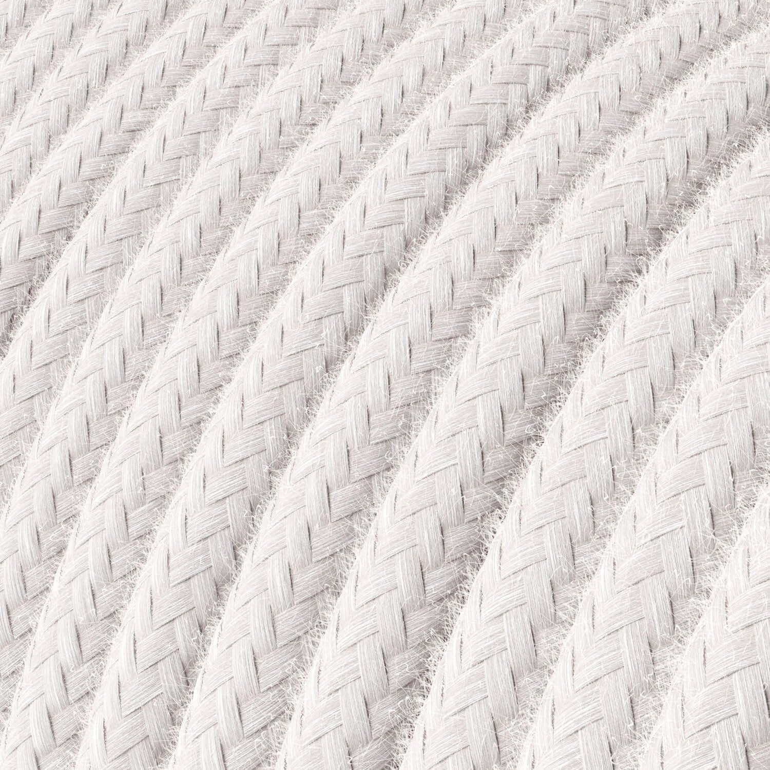 Câble pour éclairage en coton Rose pâle - L’Original Creative Cables, pour installations apparentes design - RC16 - Image 2