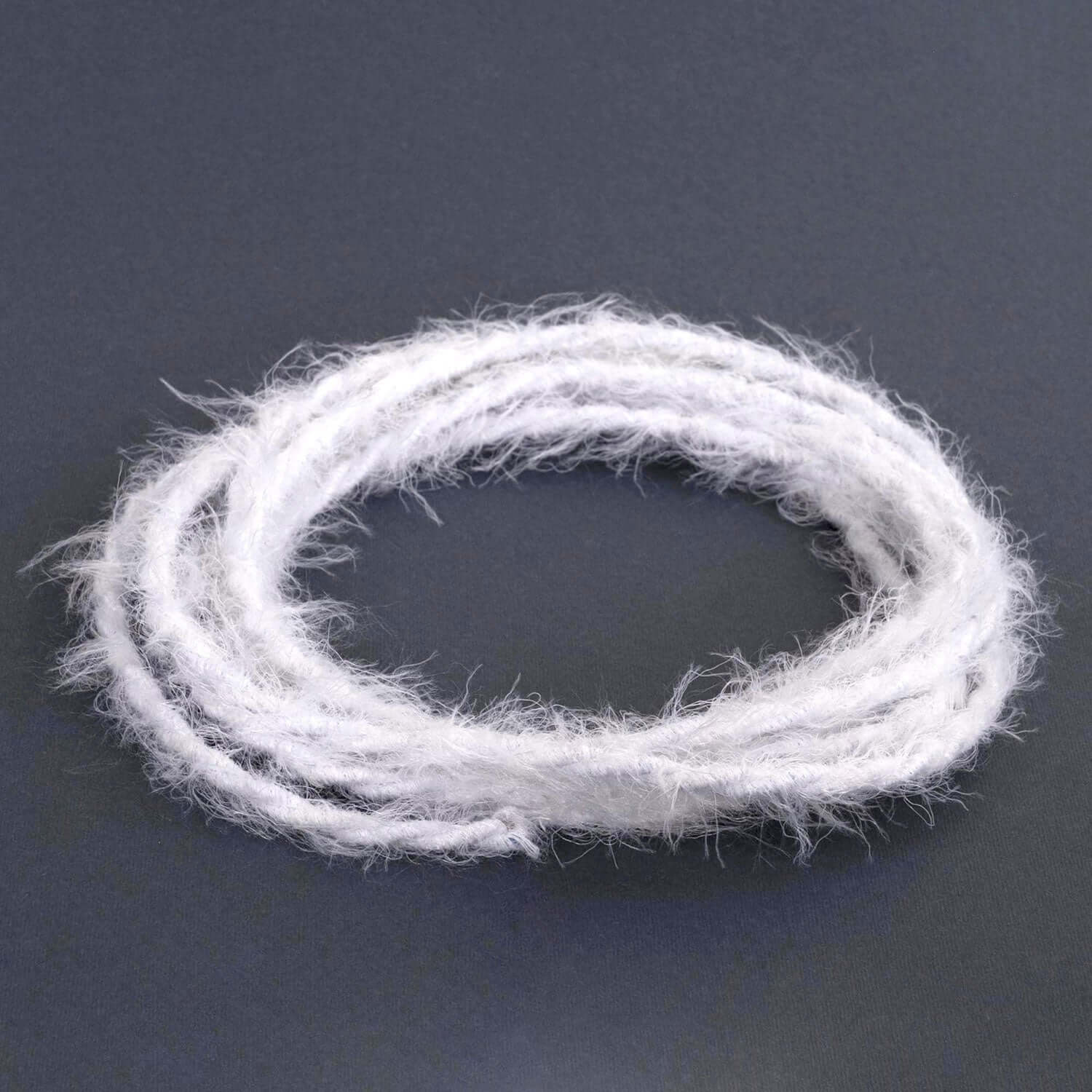 Câble textile pour éclairage Blanc Optique Marlene - L’Original Creative Cables, conçu pour des lampes originales - TP01 - Image 7