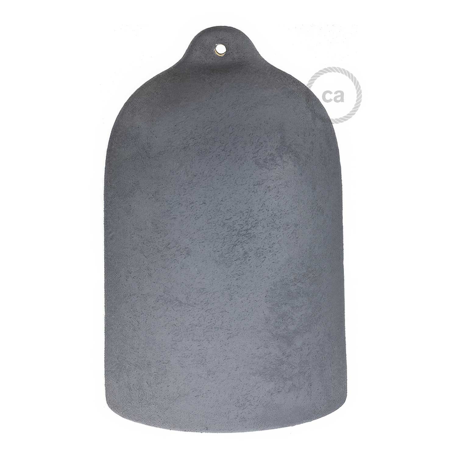 Campana, abat-jour XL en céramique pour suspension - Made in Italy - Effet béton - Image 4