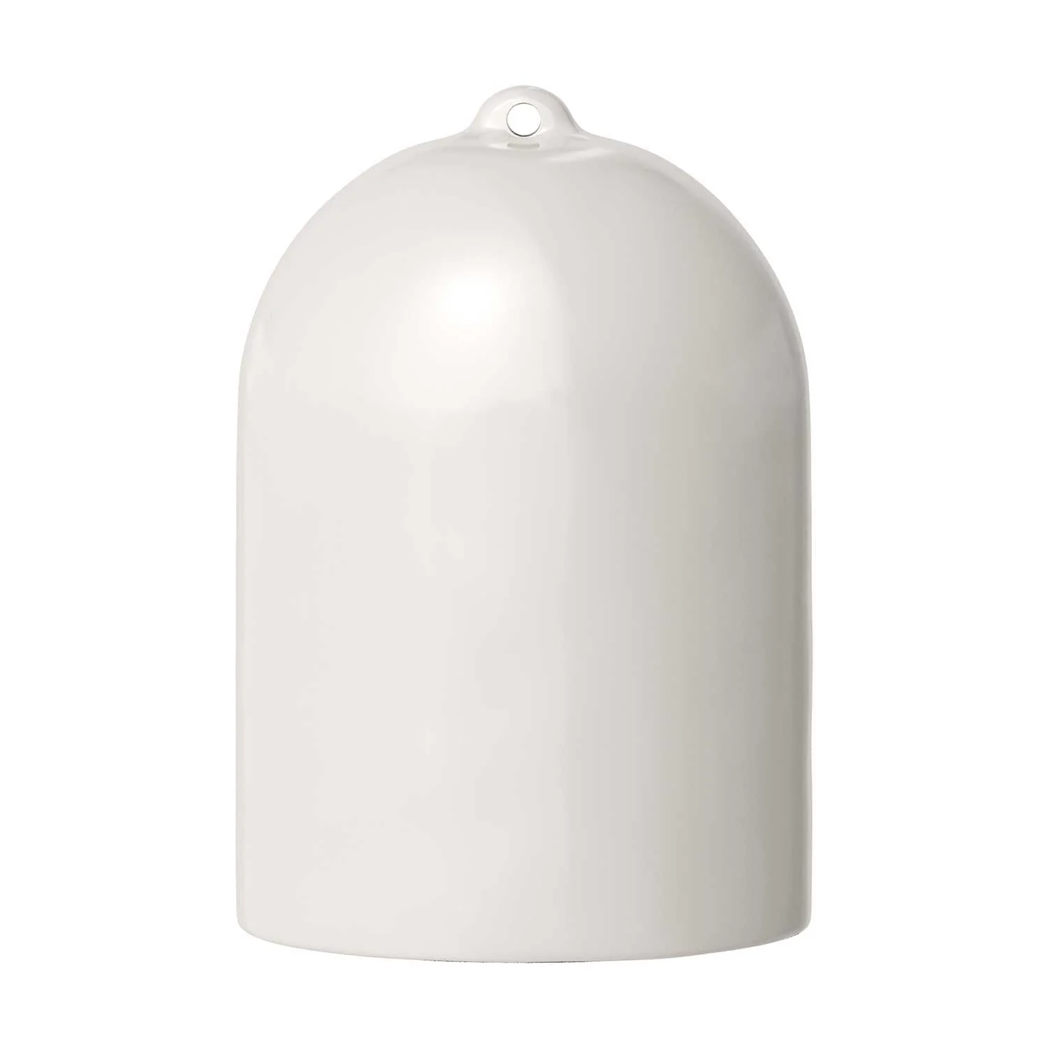Campana Mini, abat-jour XS en céramique pour suspension - Fabriqué en Italie - Blanc brillant - Image 4