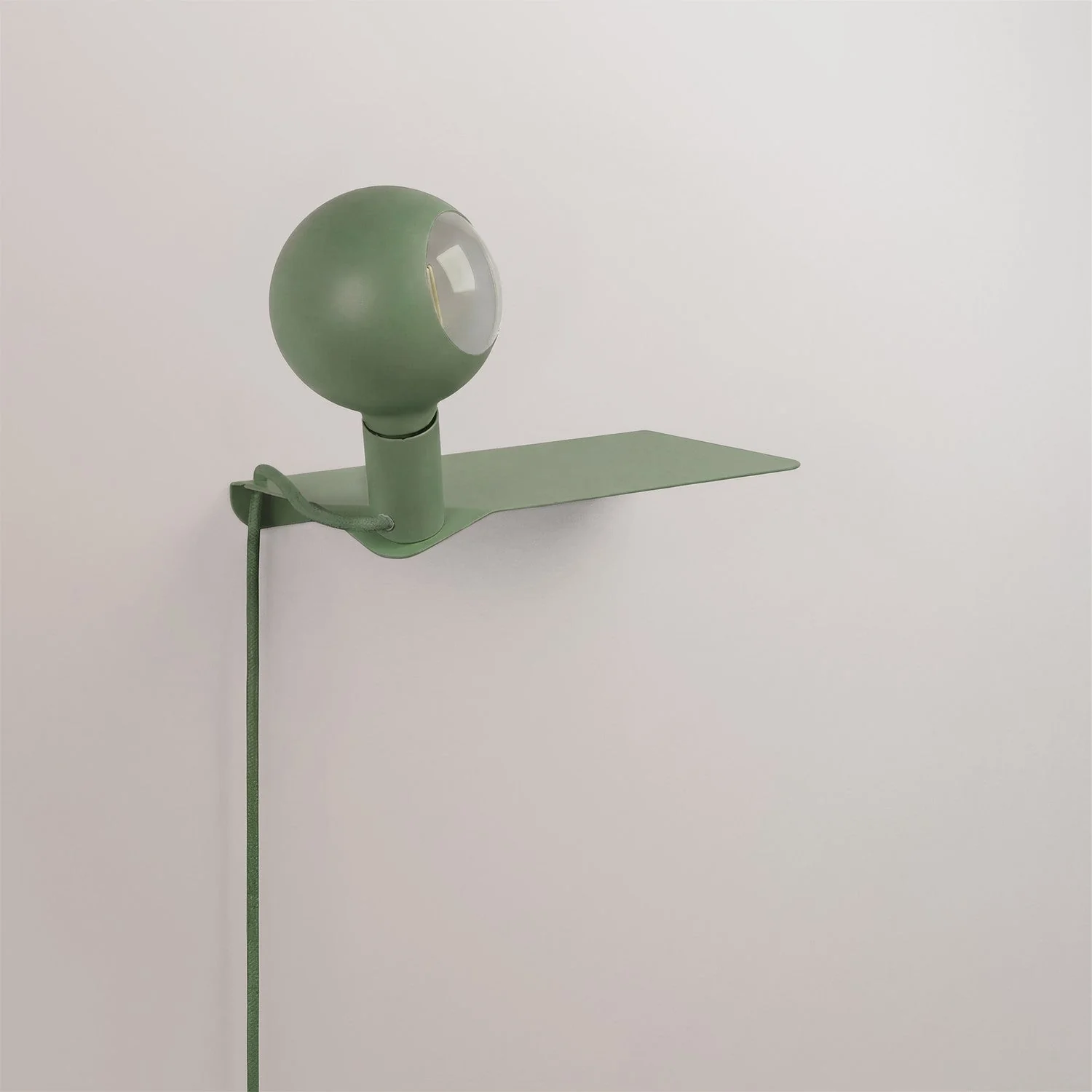 Combo Camo - Lampe avec étagère et fiche UK - Vert - Image 4