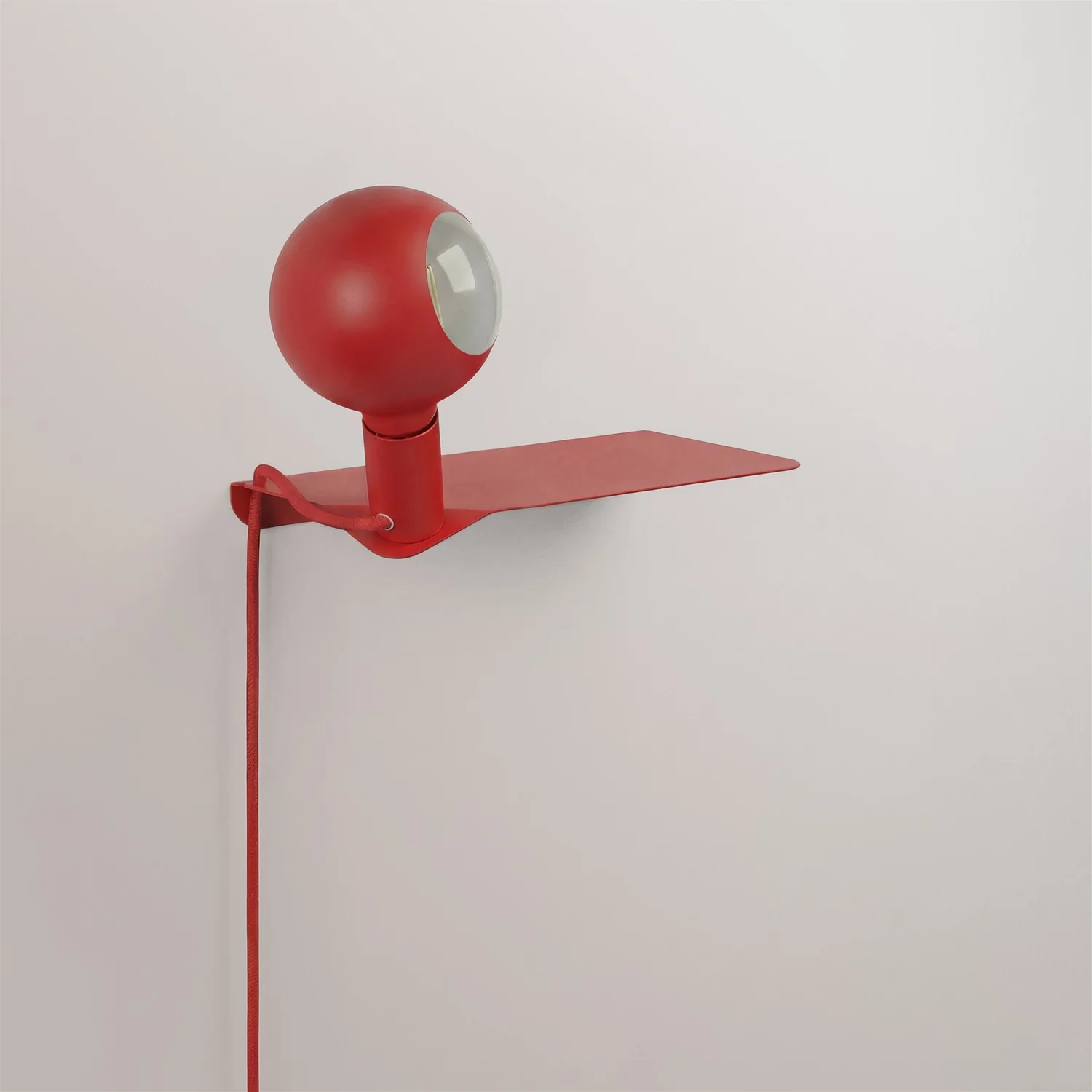 Combo Camo - Lampe avec étagère - Rouge - Image 4