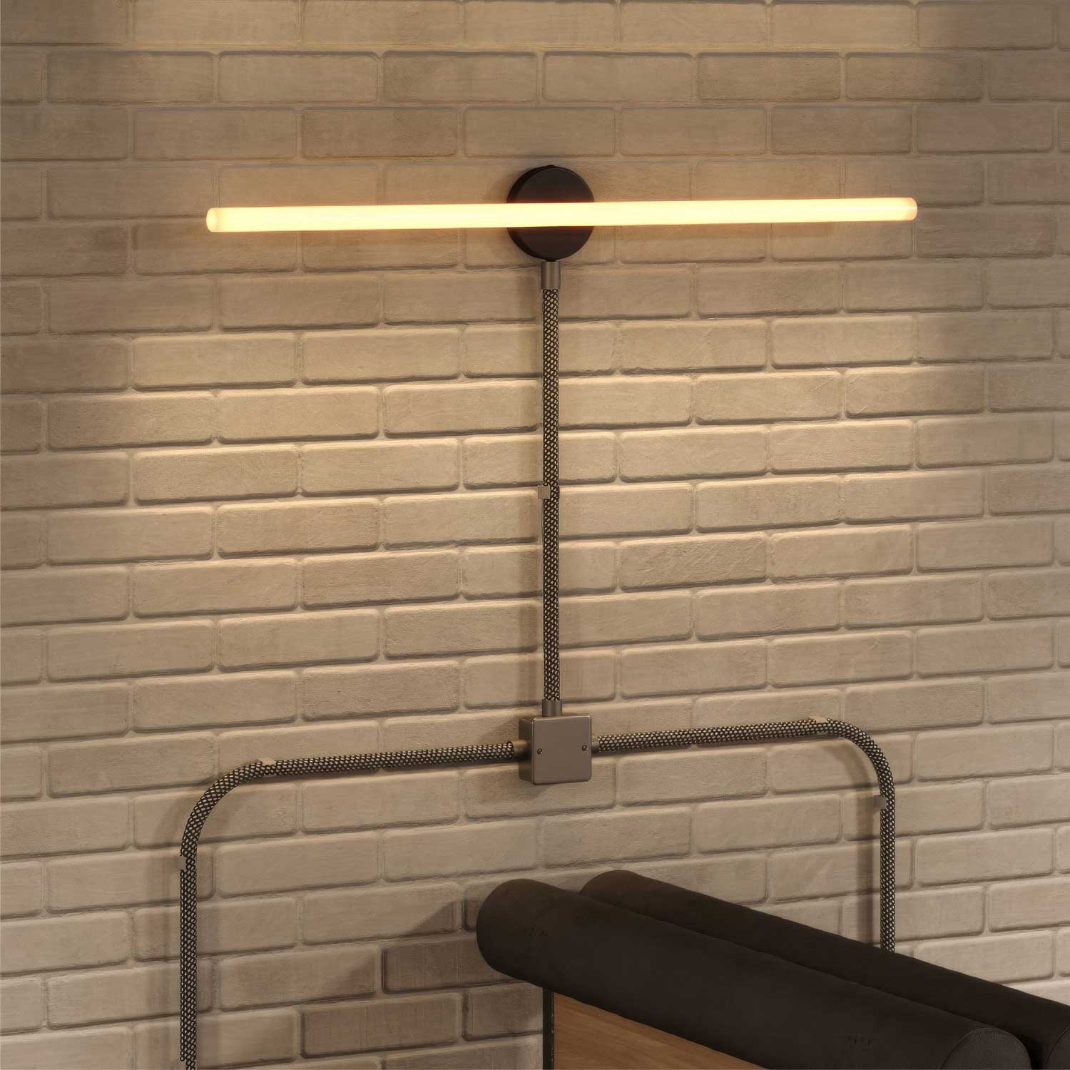 Creative-Tube, diamètre 20 mm, recouvert de tissu RT41 effet 3D Étoiles, conduit électrique modelable - Image 3