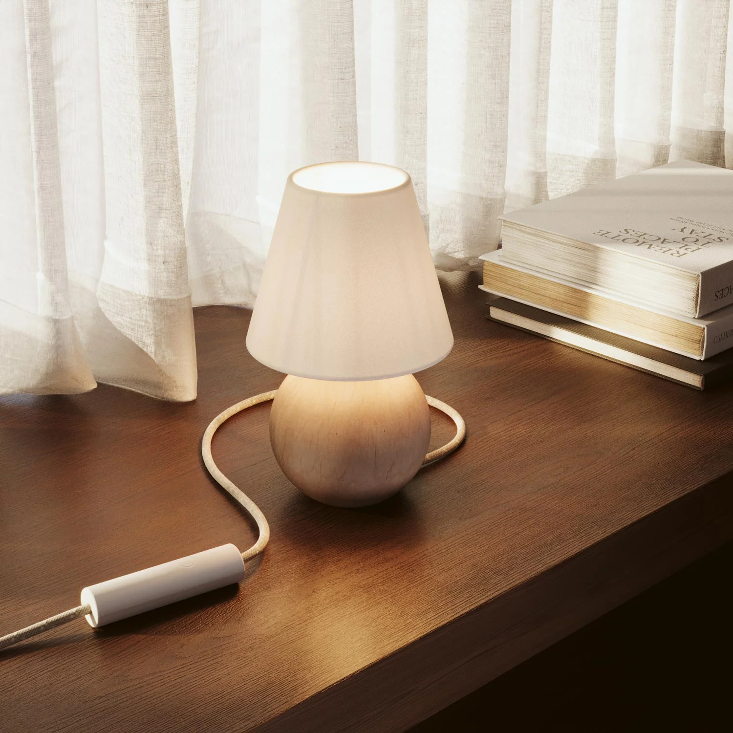Variateur universel à bouton-poussoir avec mise à la terre pour ampoules à incandescence et LED dimmables - Blanc - Image 4