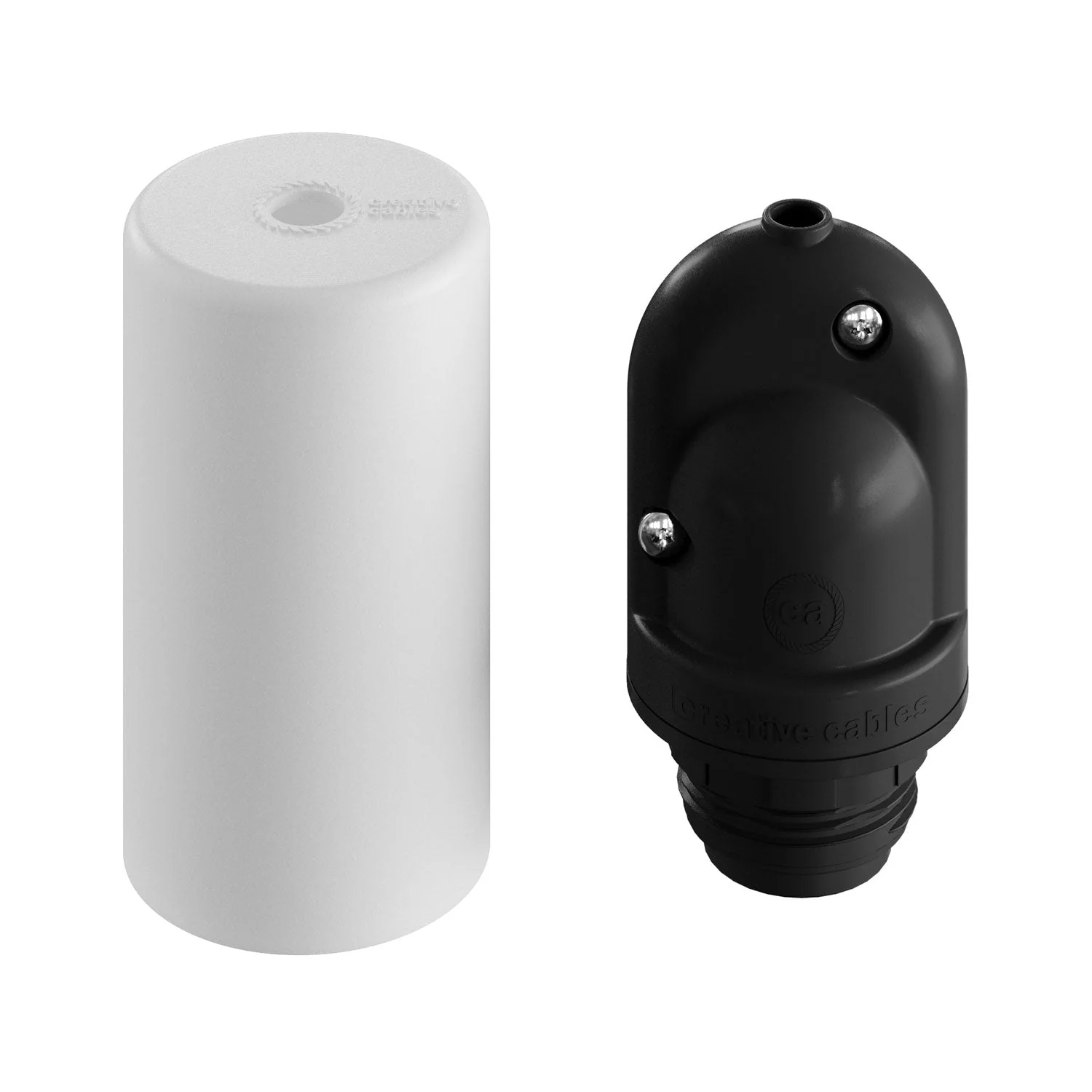 Kit douille EIVA ELEGANT, E26 en silicone - adapté aux zones humides - Blanc - Image 5