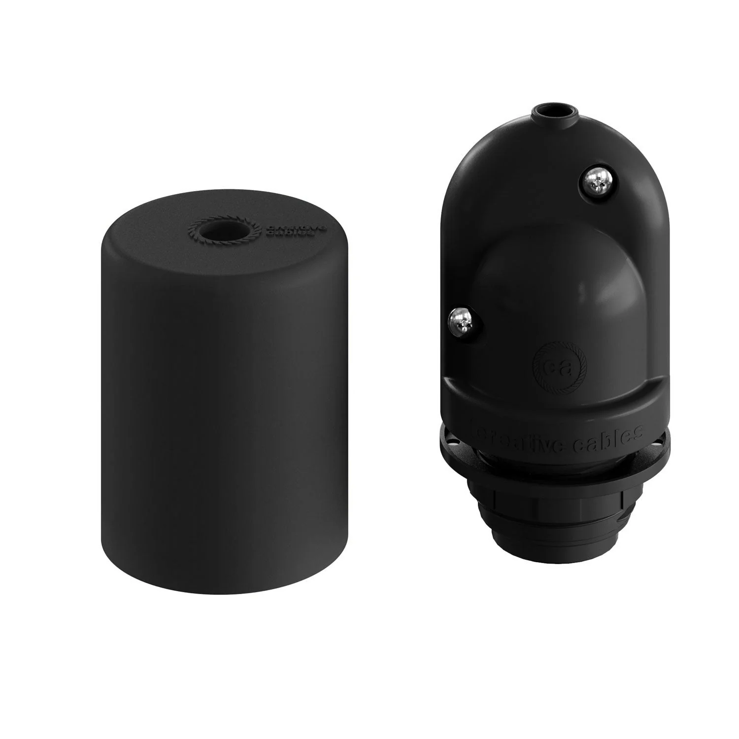 EIVA ELEGANT, kit de douille E26 en silicone pour abat-jour - adapté aux environnements humides - Noir - Image 5