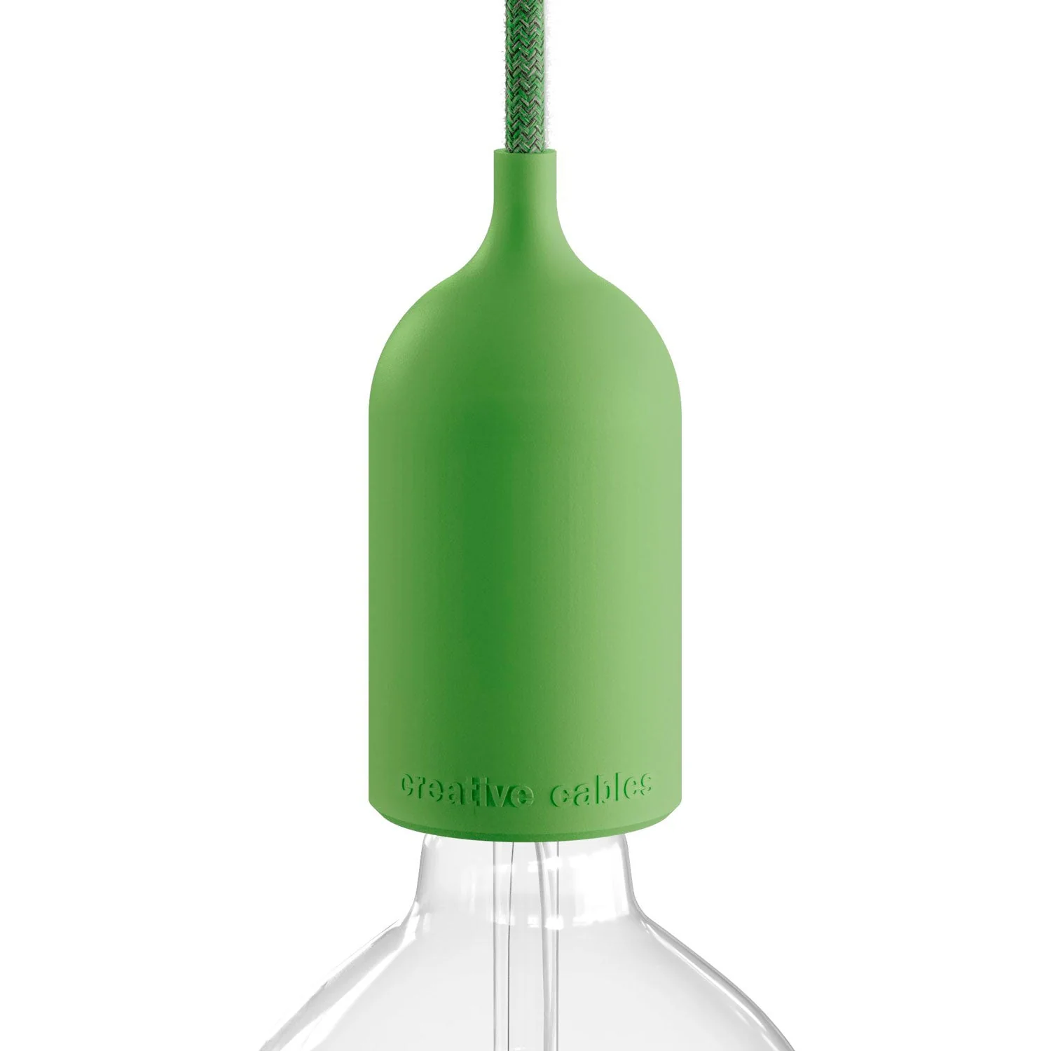 EIVA PASTEL, kit douille silicone E26 - adapté aux milieux humides - Vert doux