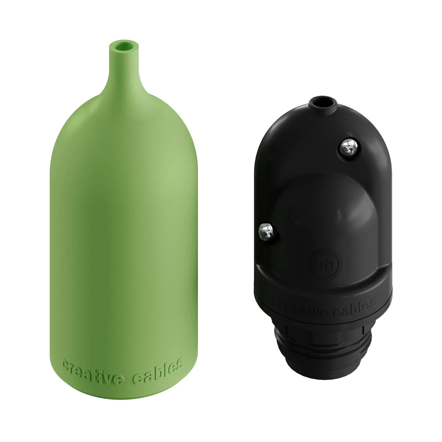 EIVA PASTEL, kit douille silicone E26 - adapté aux milieux humides - Vert doux - Image 4