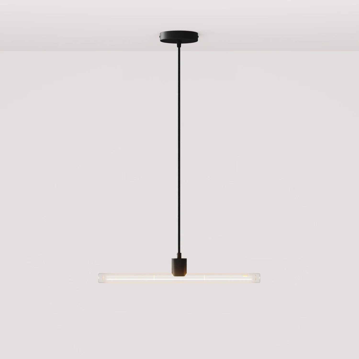 Suspension Esse14 avec douille S14d - Noir