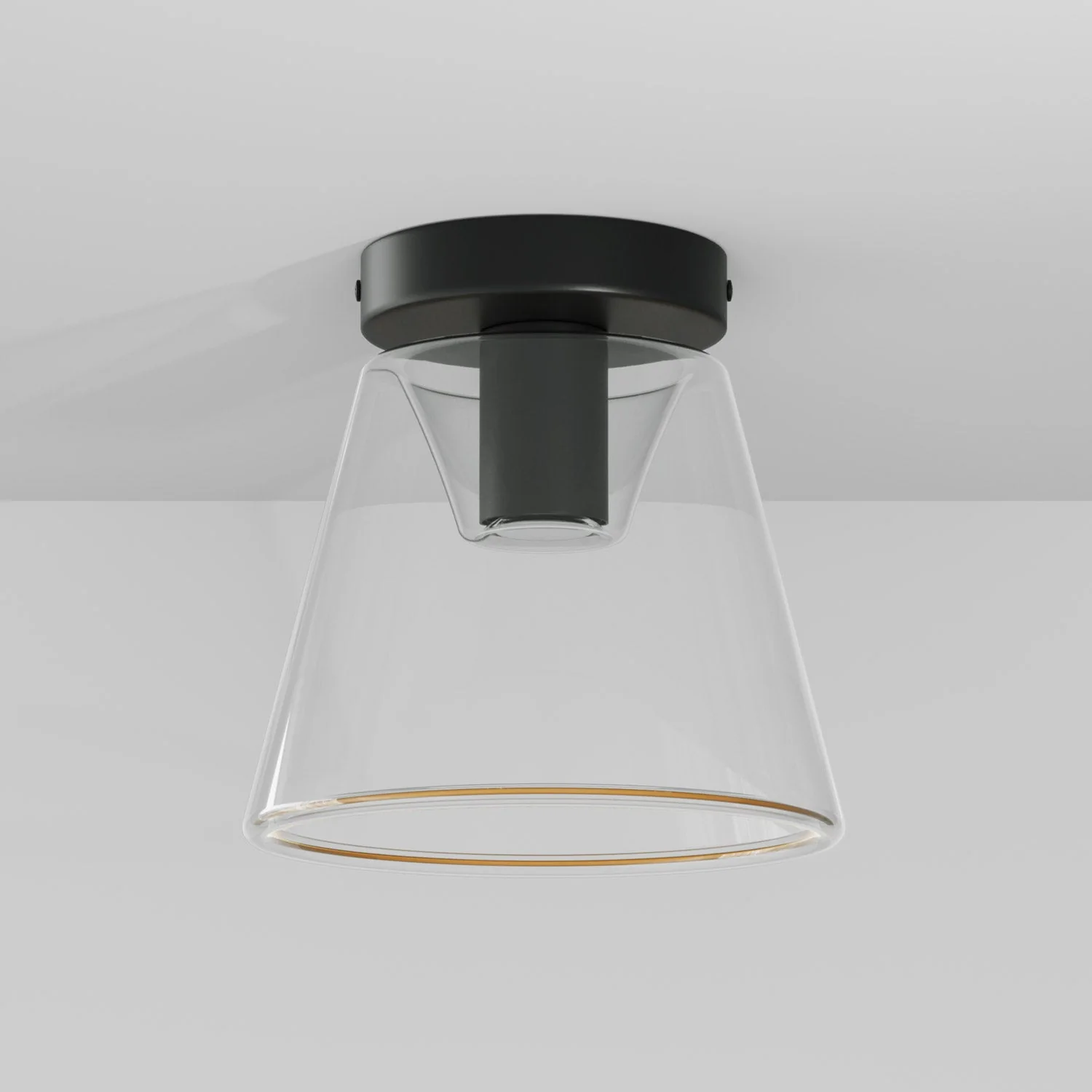 Applique Fermaluce noire avec ampoule G01 - Image 4