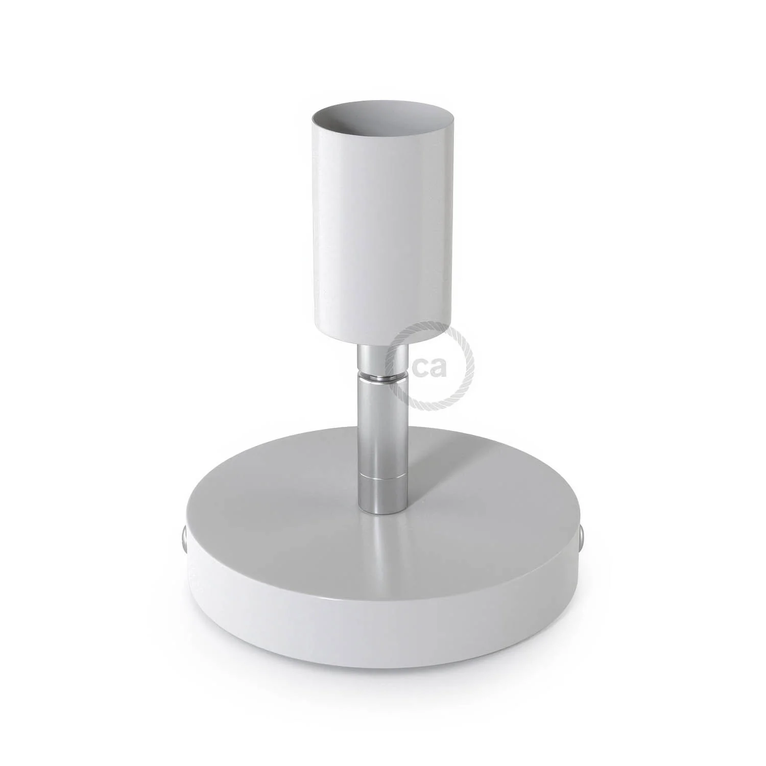 Fermaluce Metal 90°, l’applique murale orientable - Blanc brillant - Image 3