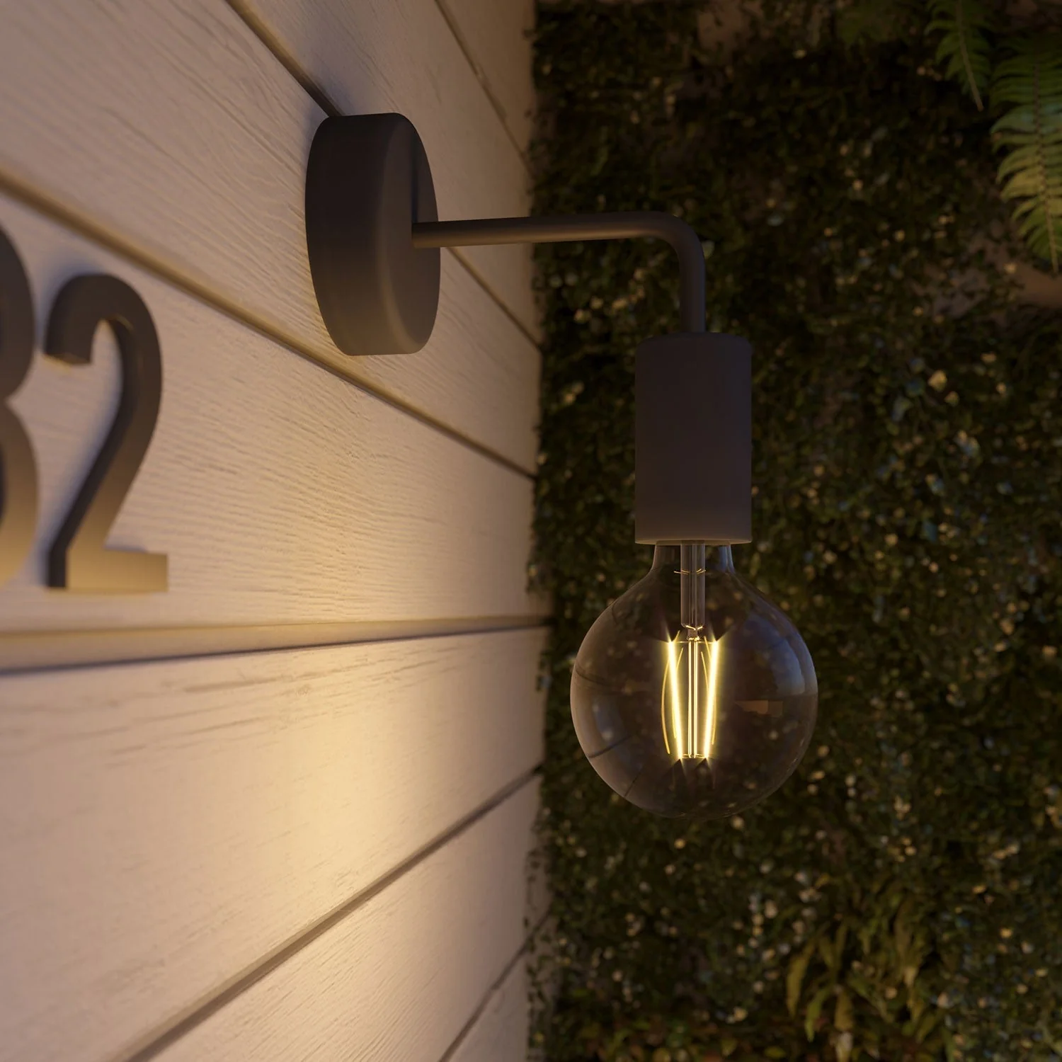 Fermaluce Modulair ELEGANT avec extension en L, pavillon et douille IP65 waterproof - Noir - Image 3