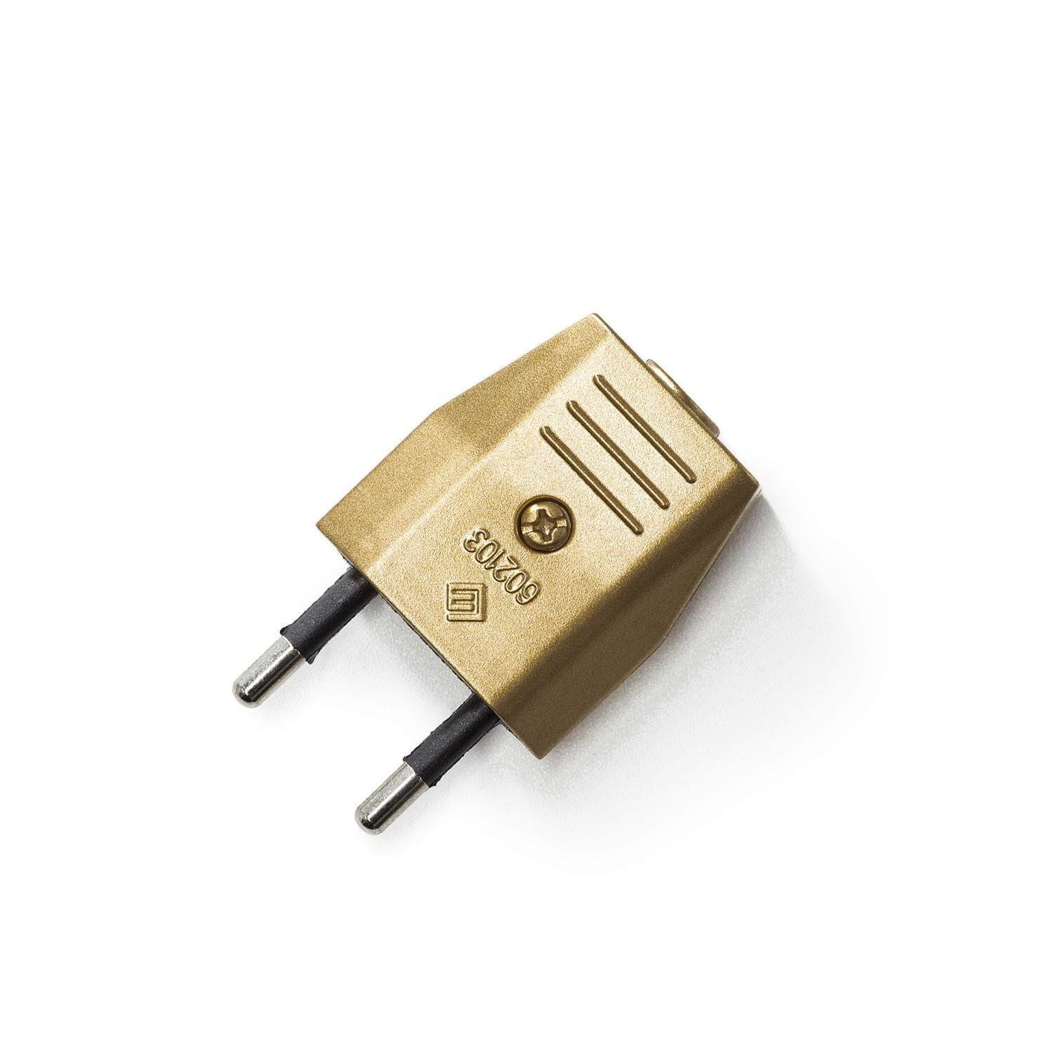 Fiche Européenne Creative Plug 2 pôles 10A - Bronze