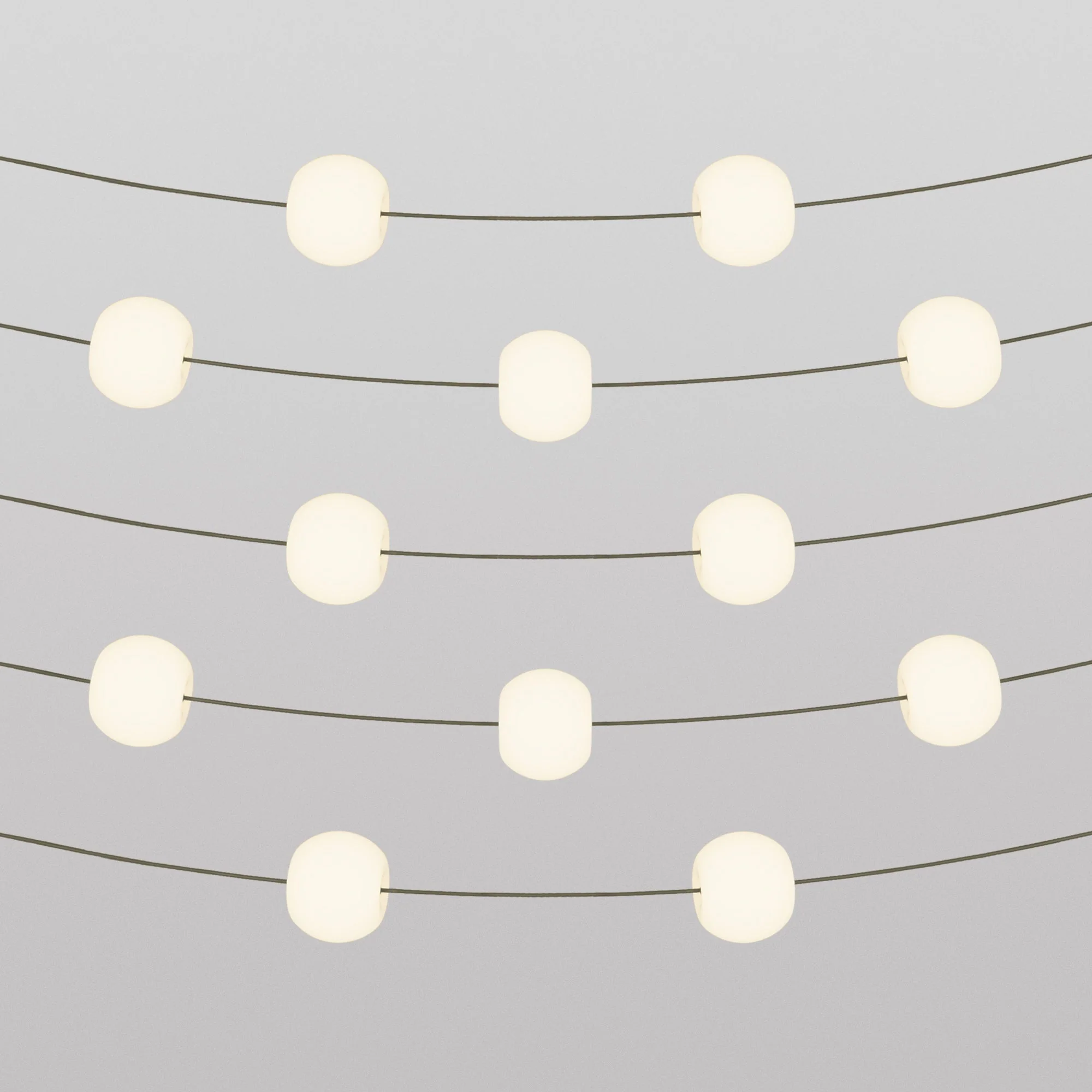 Guirlande lumineuse 12 points lumineux d’extérieur IP67 Vert olive avec Fiche UK – Marina12 Cherry