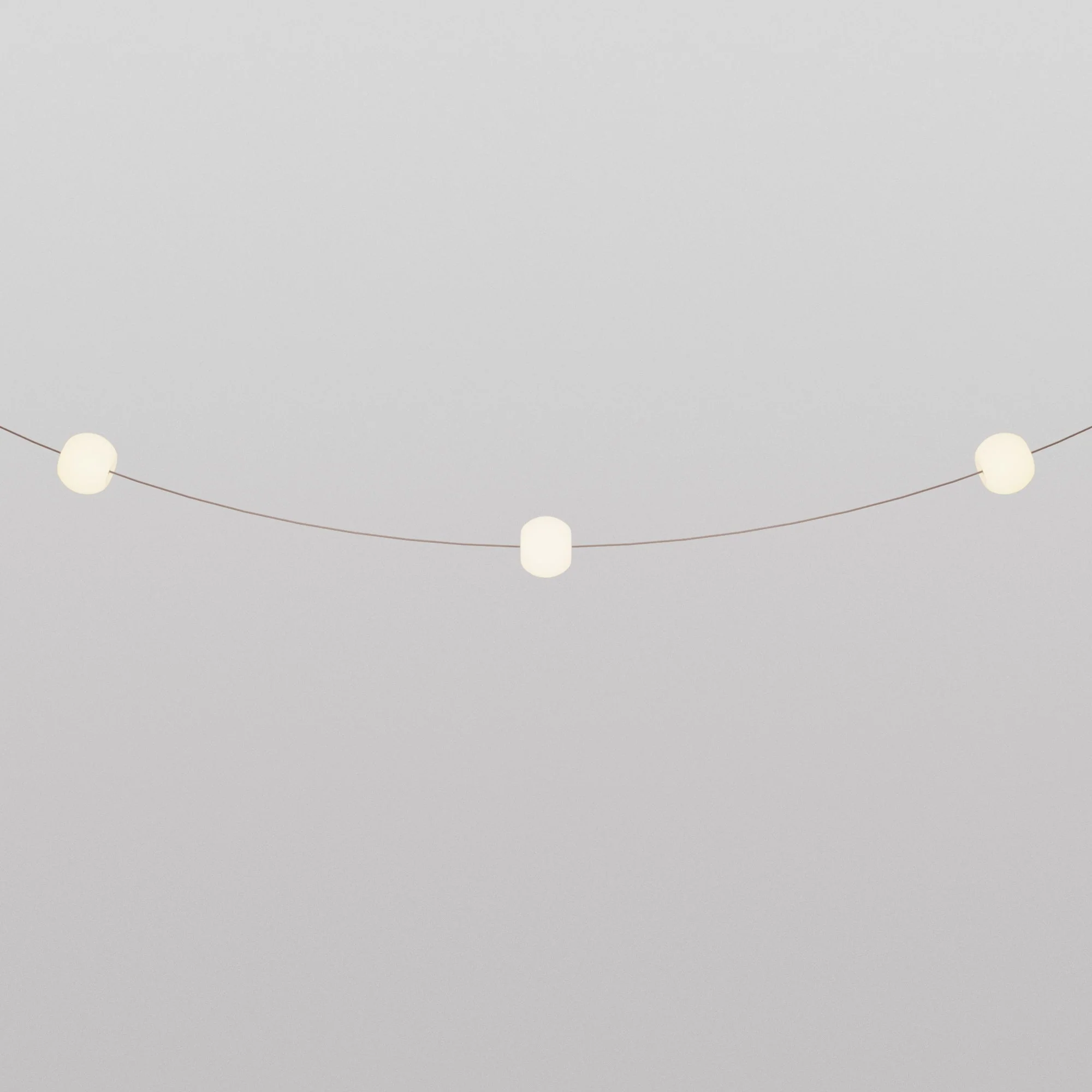 Guirlande lumineuse d’extérieur 3 lumières pour environnements humides Desert Brown, alimentation avec fiche US - Marina3 Cherry - Image 9